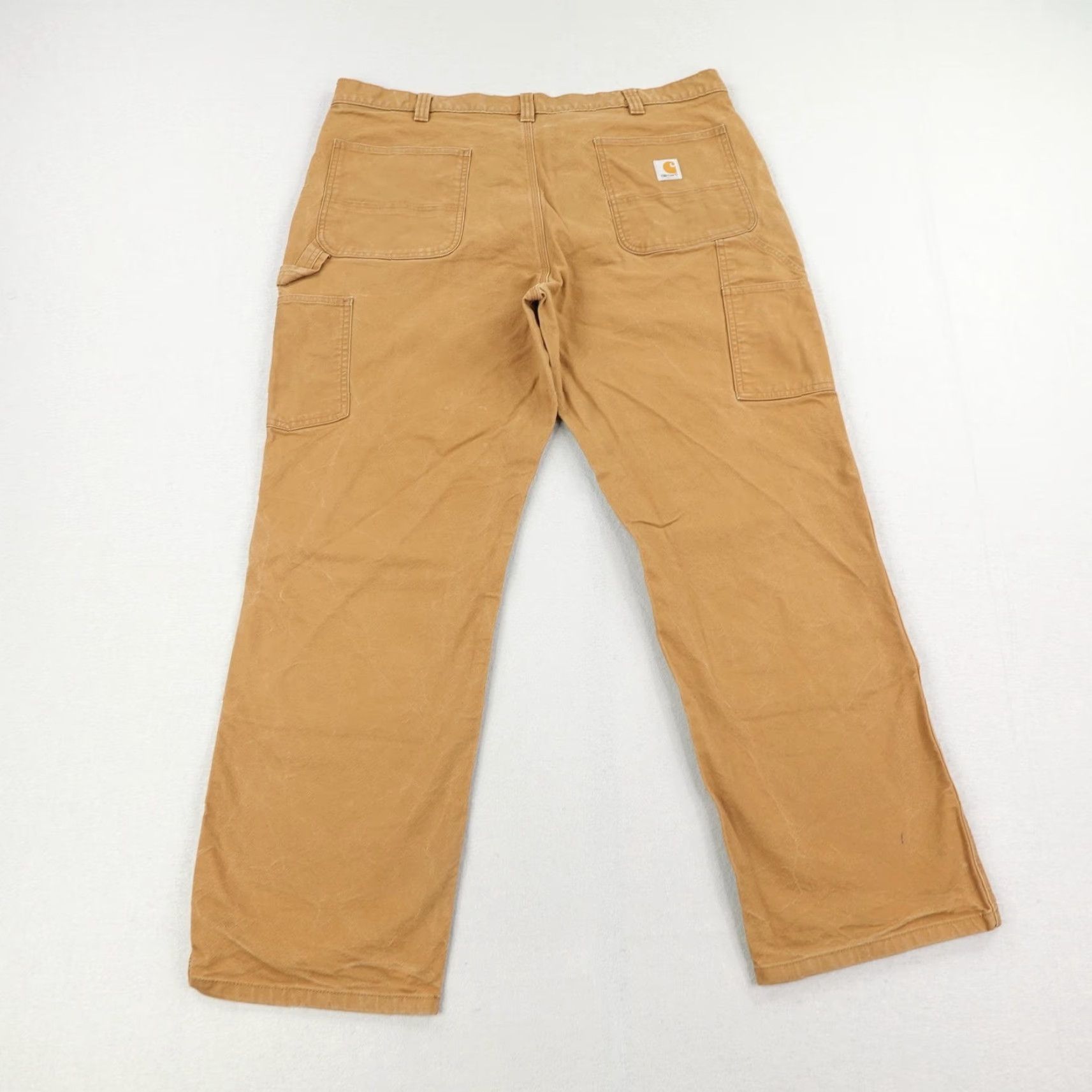 Carhartt Carhartt Rugged Flex Duck Pants 42x31 Brown Relaxed Fit Utility Double Knee Mens Size US 42 / EU 58 - 6 Thumbnail