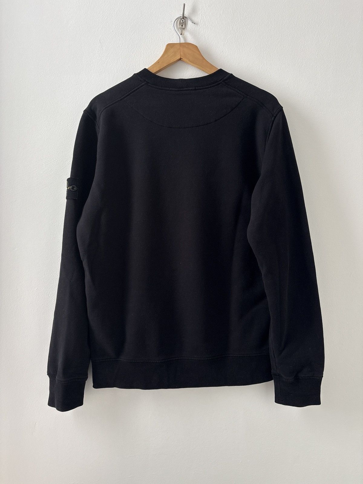 Stone Island Stone Island Crew Neck Sweatshirt Black Medium Size US M / EU 48-50 / 2 - 3 Thumbnail