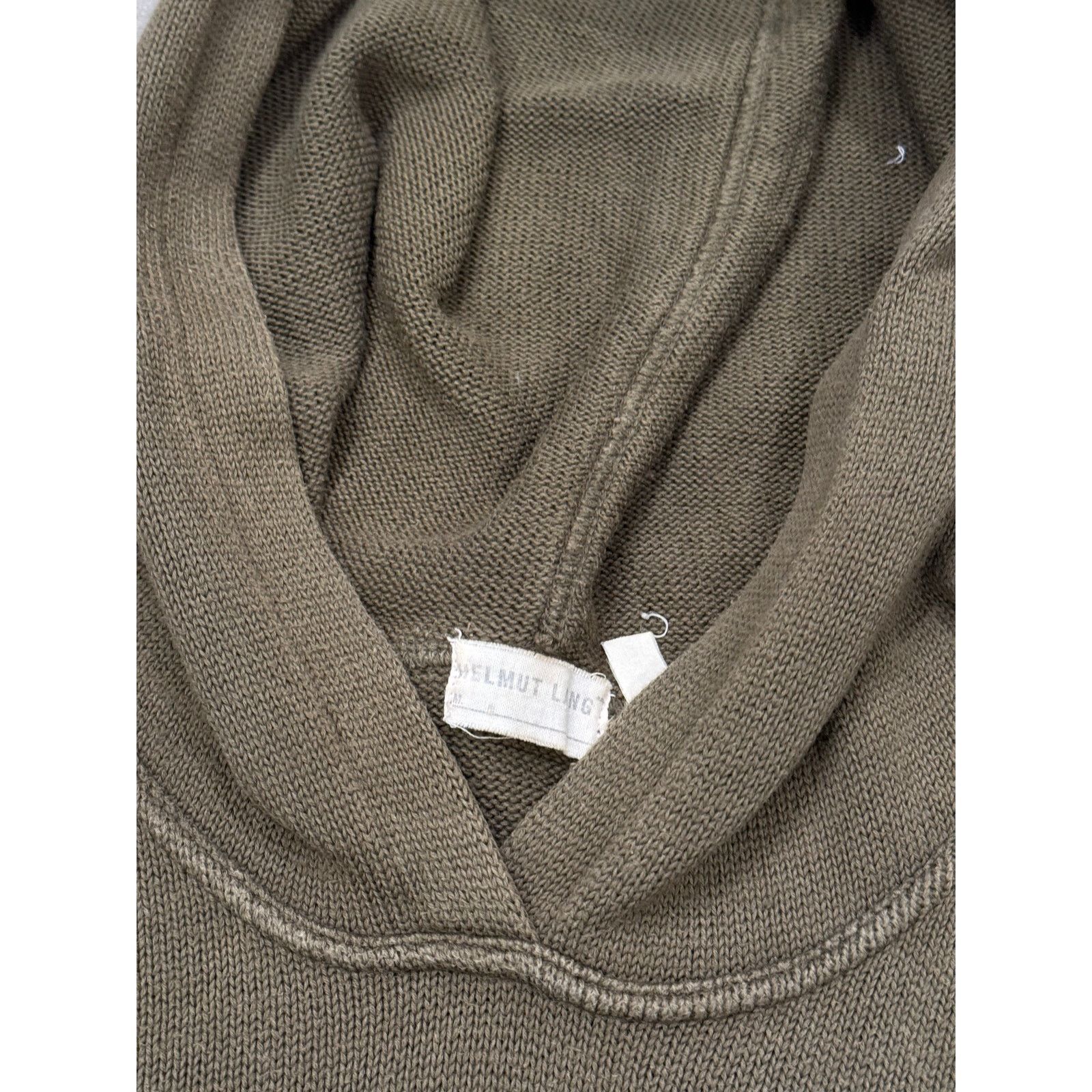 Helmut Lang 1990s Helmut Lang wool sleeveless knit vest Size S / US 4 / IT 40 - 4 Thumbnail
