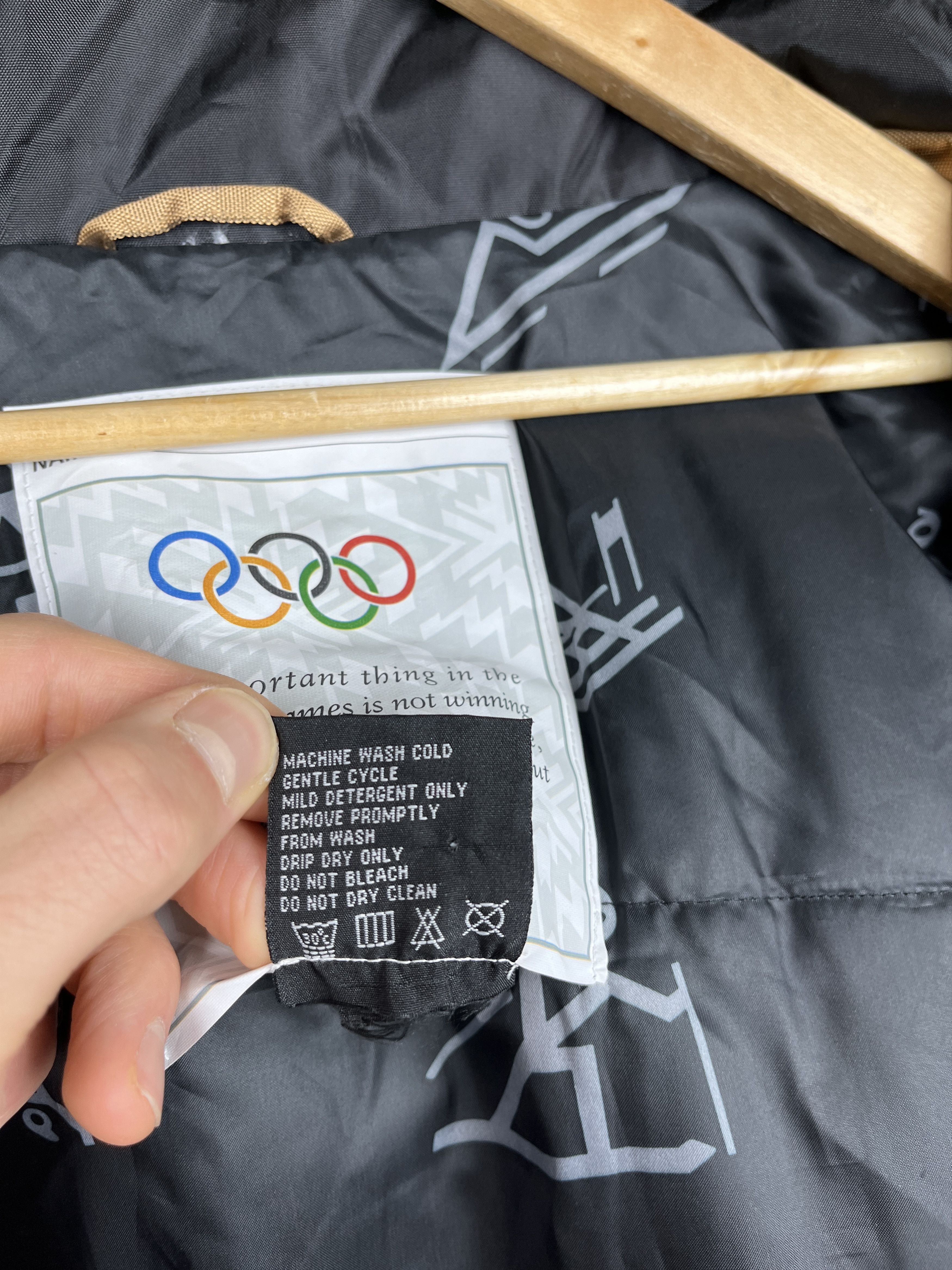 Market × USA Olympics × Vintage Vintage Olympics Games Big Logo Marker Winter Jacket Size US XS / EU 42 / 0 - 19 Thumbnail