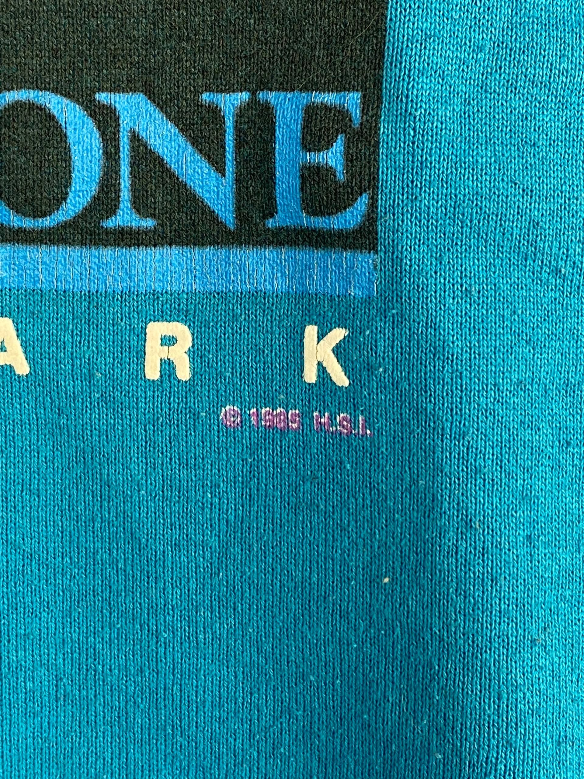 Jerzees Vintage Yellowstone Park 1985 Nature Graphic 80s Sweatshirt Size US M / EU 48-50 / 2 - 3 Thumbnail