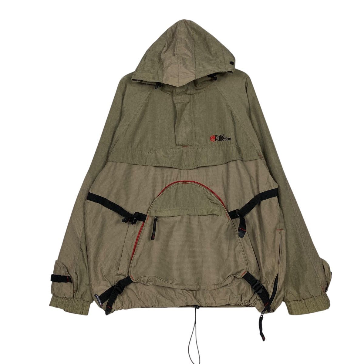 Ecko Unltd. Ecko Funtion anorak pullover hoodie jacket Size US XL / EU 56 / 4 - 1 Thumbnail