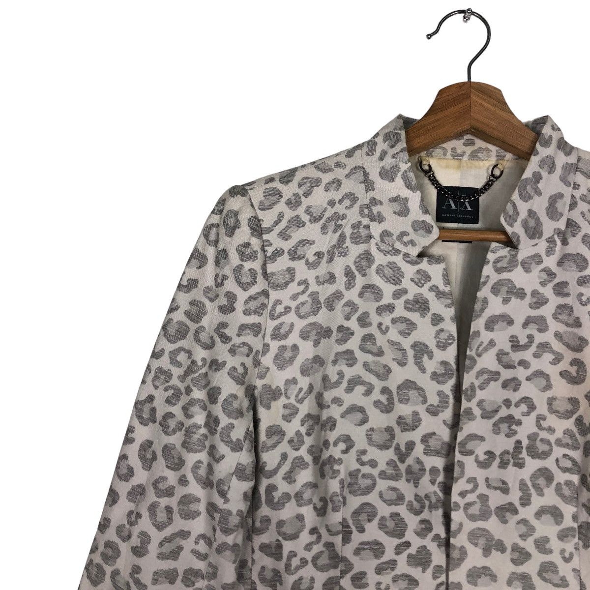 Armani Exchange 🔥Vtg Cropped Jacket Polkadot Full Print Armani Exchange Size US M / EU 48-50 / 2 - 7 Thumbnail