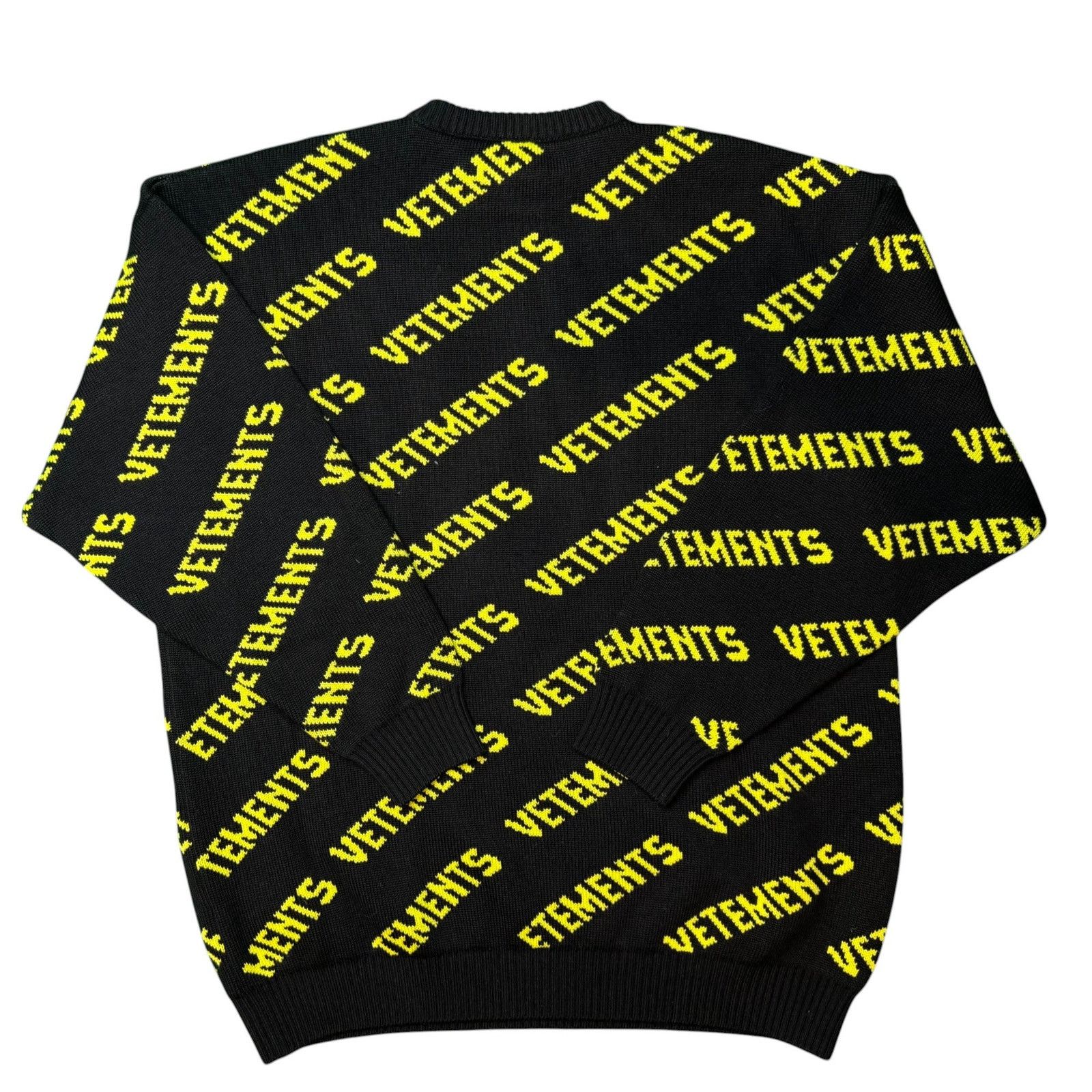 Vetements Vetements Black Lime Sweater Size US XS / EU 42 / 0 - 2 Thumbnail