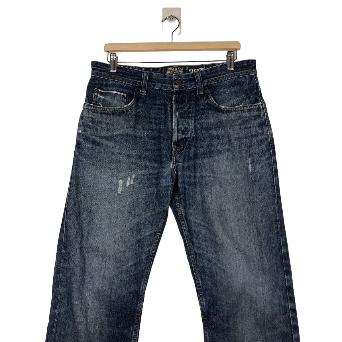 Japanese Brand 🔥Vintage Denim Jeans Red Line Timberland Size US 32 / EU 48 - 4 Thumbnail