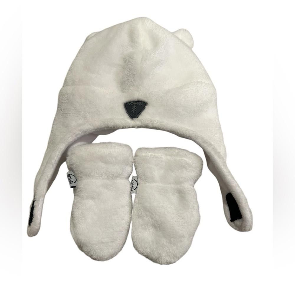 Designer Baby KOMBI Velboa Hat & Mitten Set 0-6 months Size ONE SIZE - 1 Thumbnail