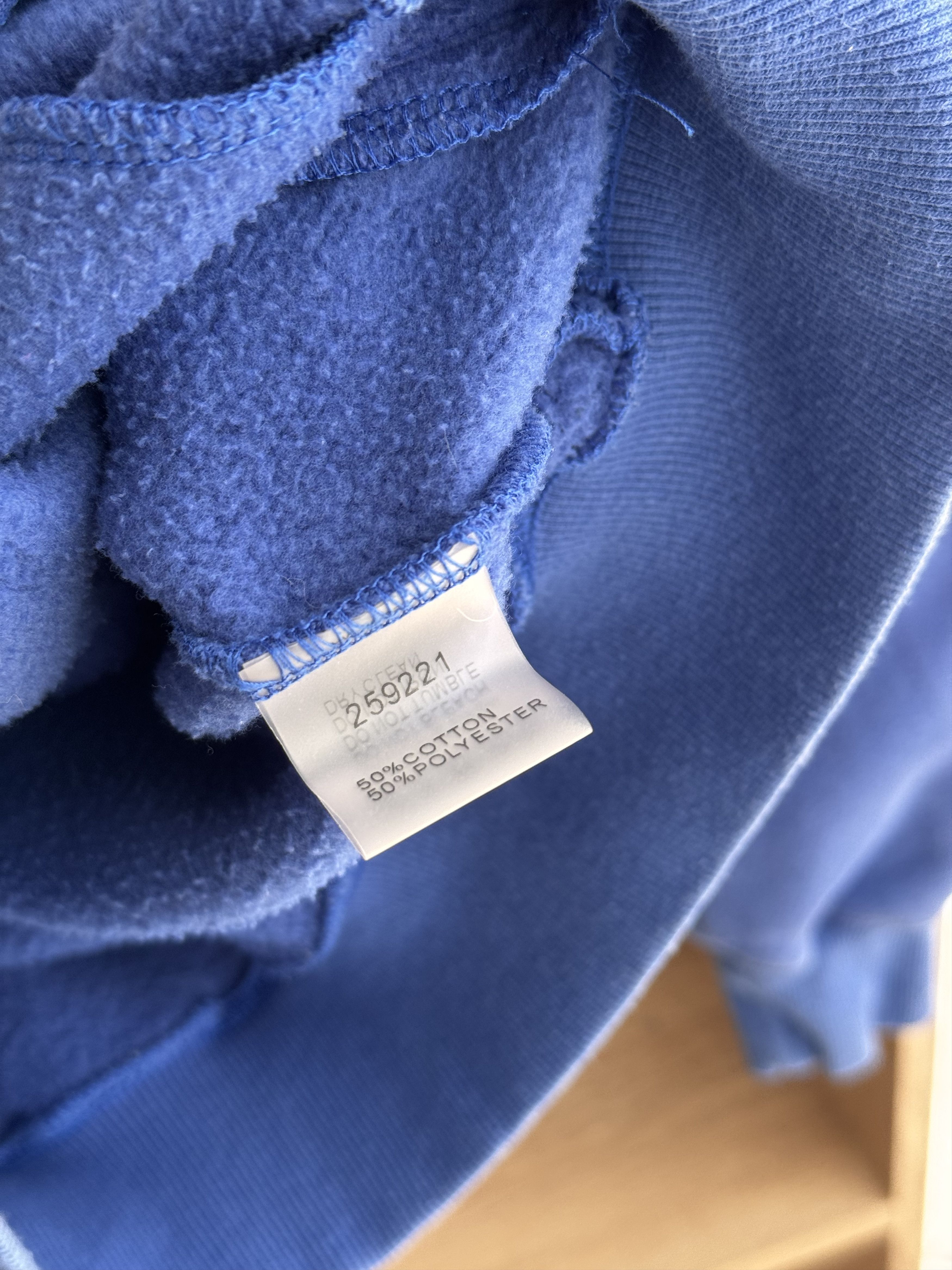 Japanese Brand × Vintage Vintage Kanye West Style Full Zip Skeleton Blue Hoodie Size US M / EU 48-50 / 2 - 15 Thumbnail