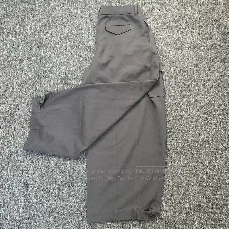 Louis Vuitton Louis Vuitton Gray Wool Casual Pants for Men . Size US 34 / EU 50 - 3 Thumbnail
