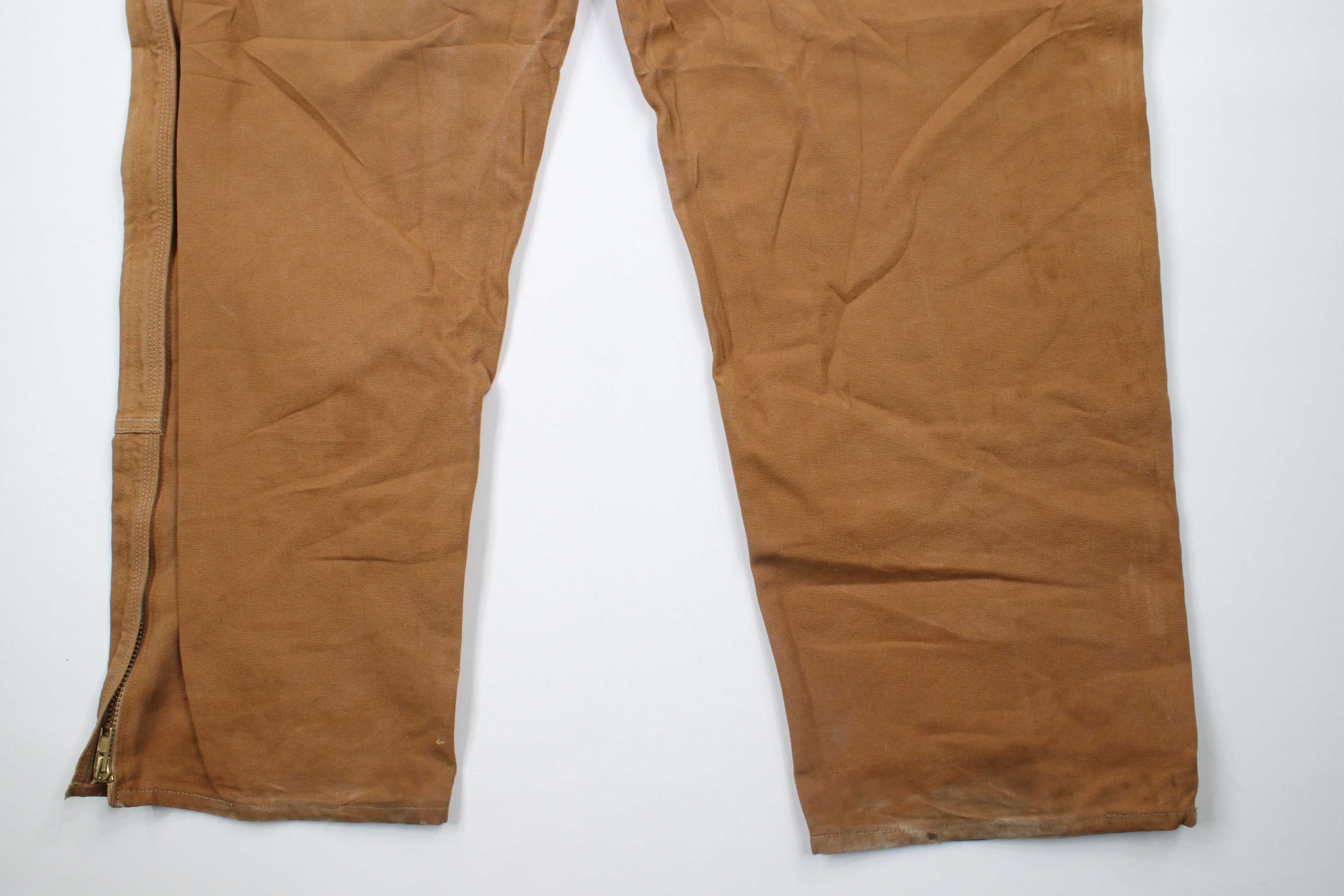 Carhartt × Vintage Carhartt Heavyweight Loose Wide Leg Double Knee Pants USA Size US 44 / EU 60 - 12 Thumbnail