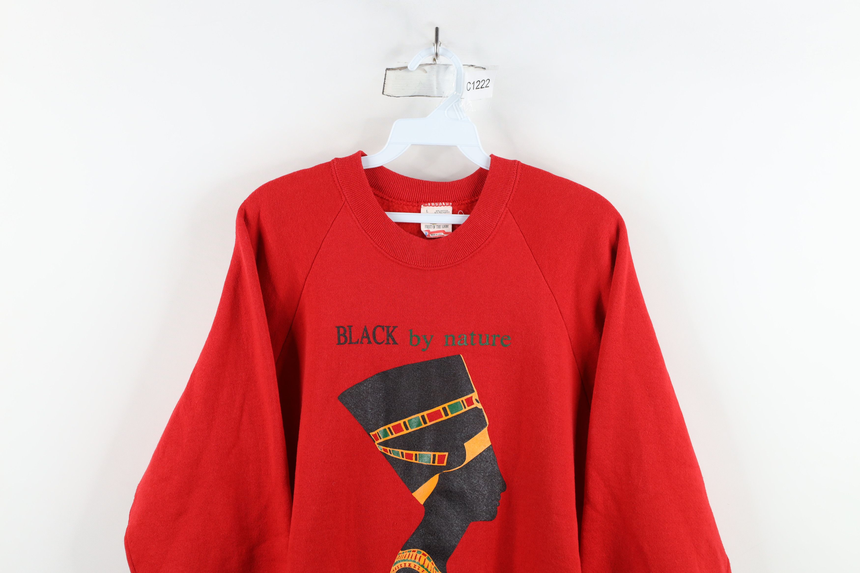 Vintage Vintage 90s Streetwear Nature Proud By Choice Sweatshirt USA Size L / US 10 / IT 46 - 2 Thumbnail