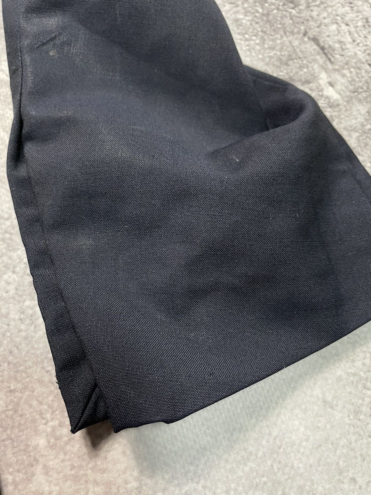 Prada Prada Milano Tailored Black VW Mohair Suit Size 50R - 9 Thumbnail