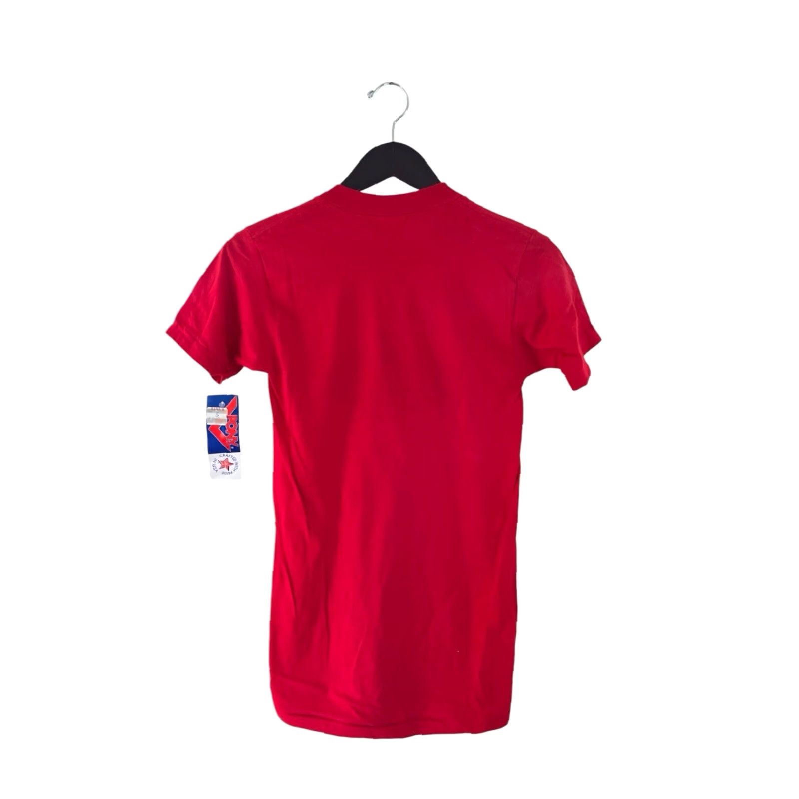 PONY VINTAGE PONY T-SHIRT Mens Small Deadstock NWT 90s Made in USA Red Graphic Crew Neck Size US S / EU 44-46 / 1 - 7 Thumbnail