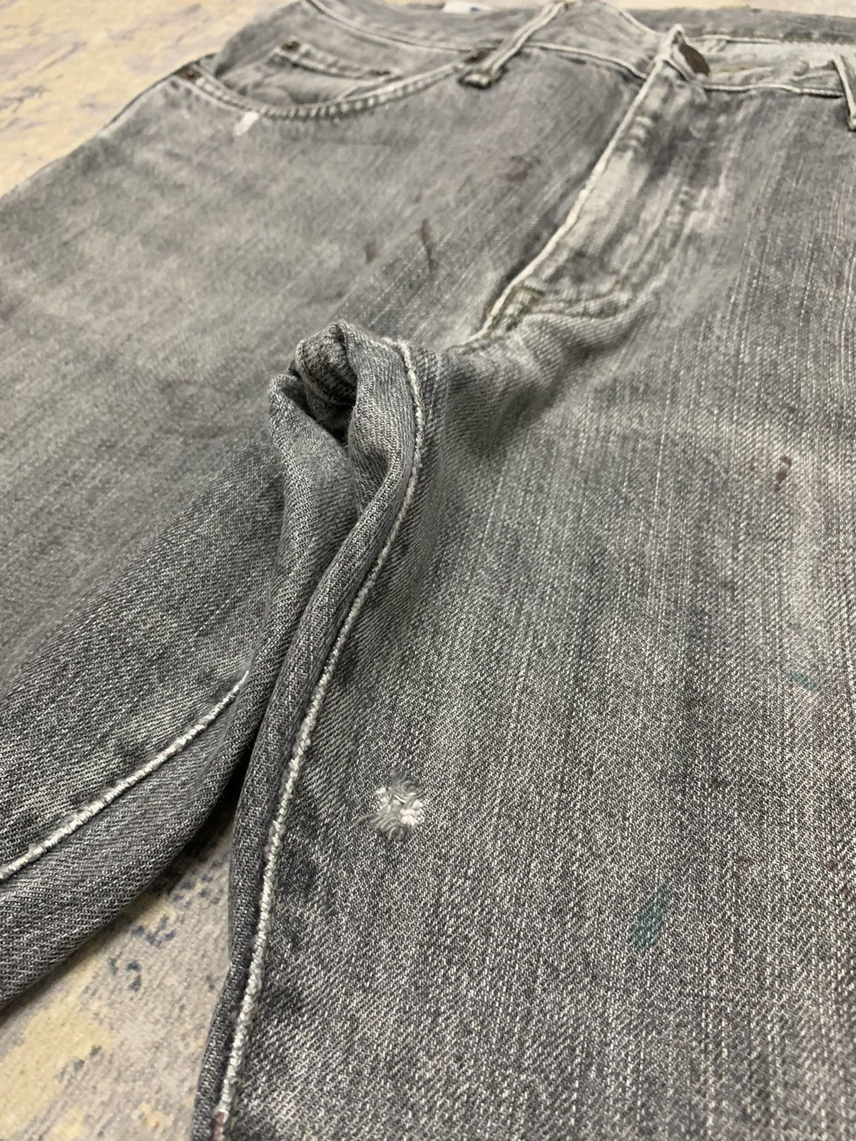 Japanese Brand Edwin Paint Splash Undercover Style Jean 34x28 Size US 34 / EU 50 - 7 Thumbnail