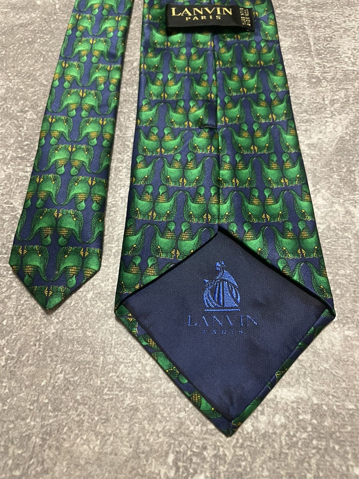 Lanvin Vintage Lanvin Tie Size ONE SIZE - 2 Thumbnail