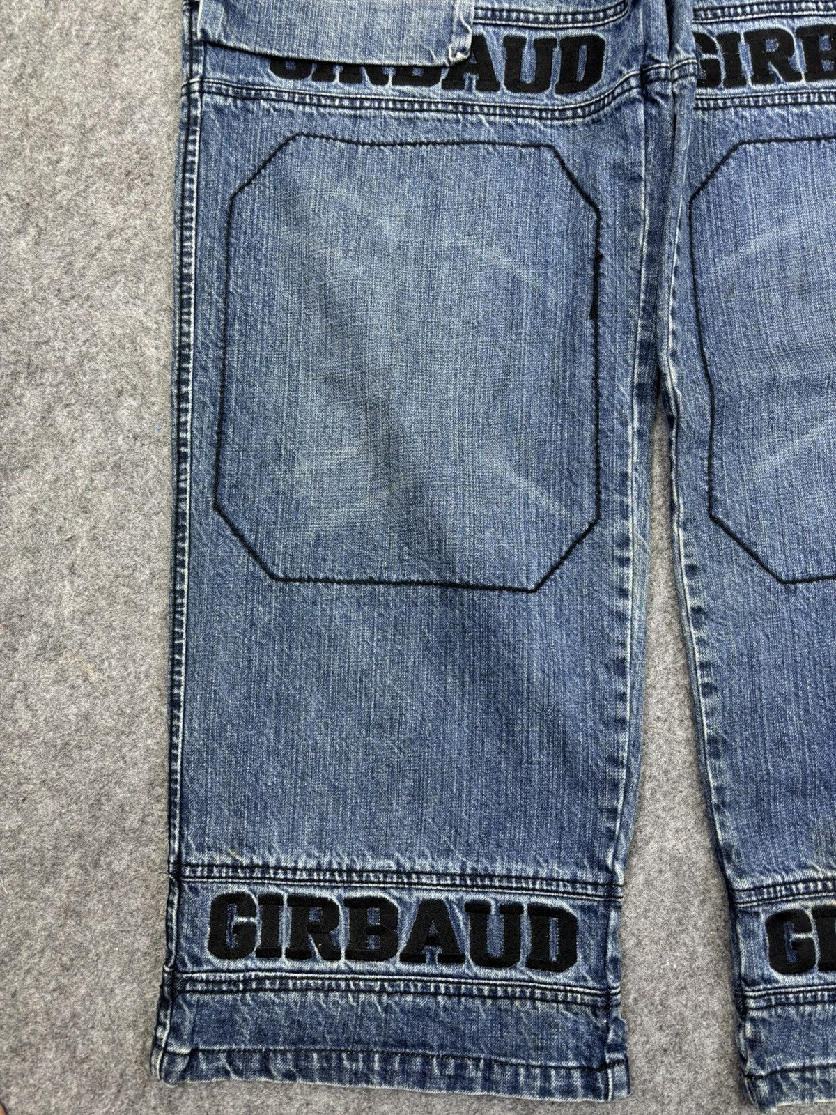 Marithe + Francois Girbaud 💥Super Baggy💥MFG Multipocket Double Knee Style Denim F888 Size US 36 / EU 52 - 5 Thumbnail