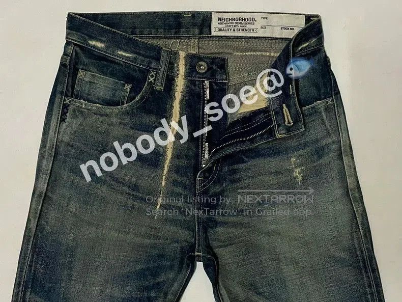 Neighborhood Neighborhood 7th Anniversary Jeans. Size US 29 - 2 Thumbnail