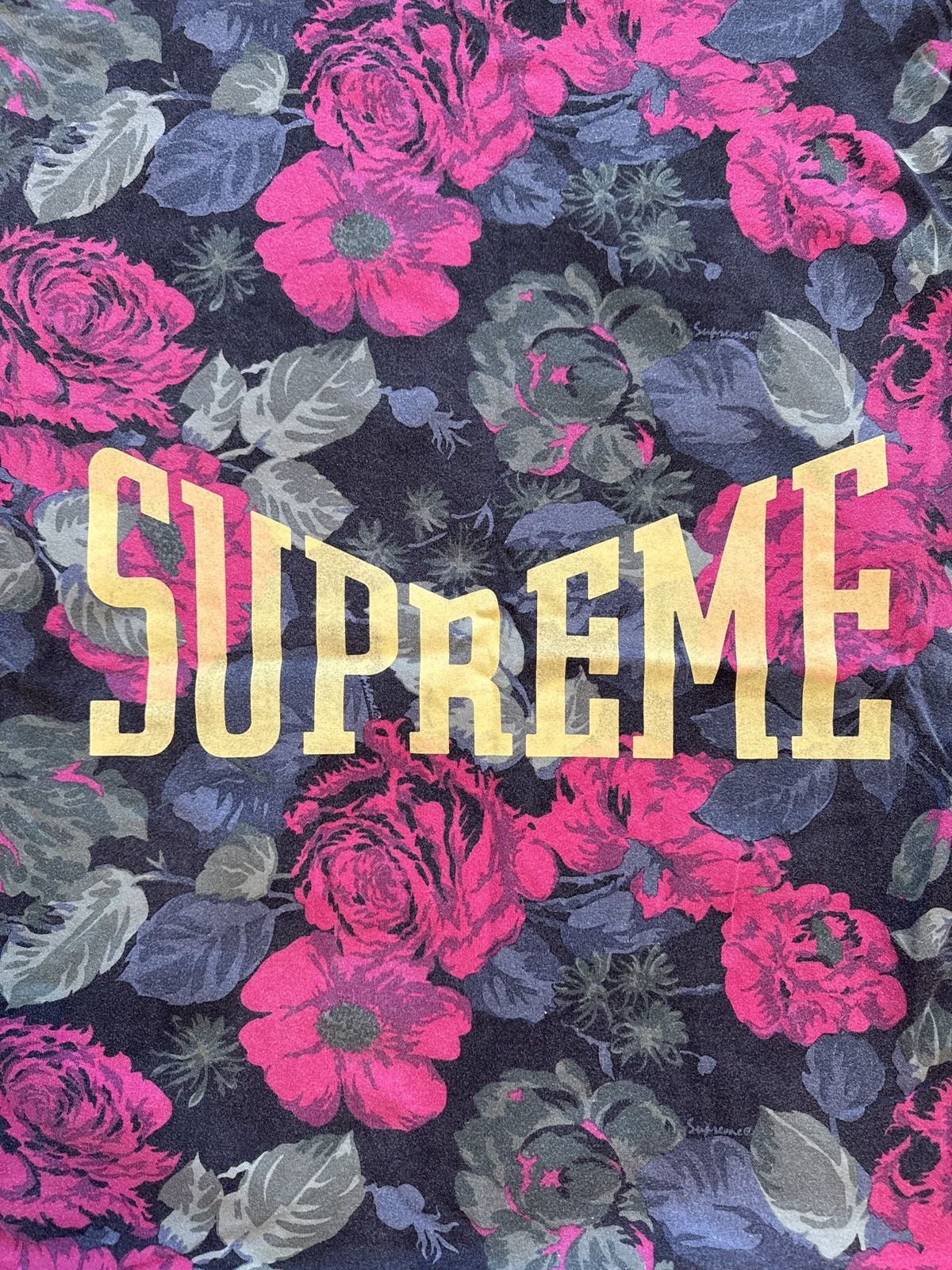 Supreme Supreme Flowers Tee Size US XL / EU 56 / 4 - 5 Thumbnail