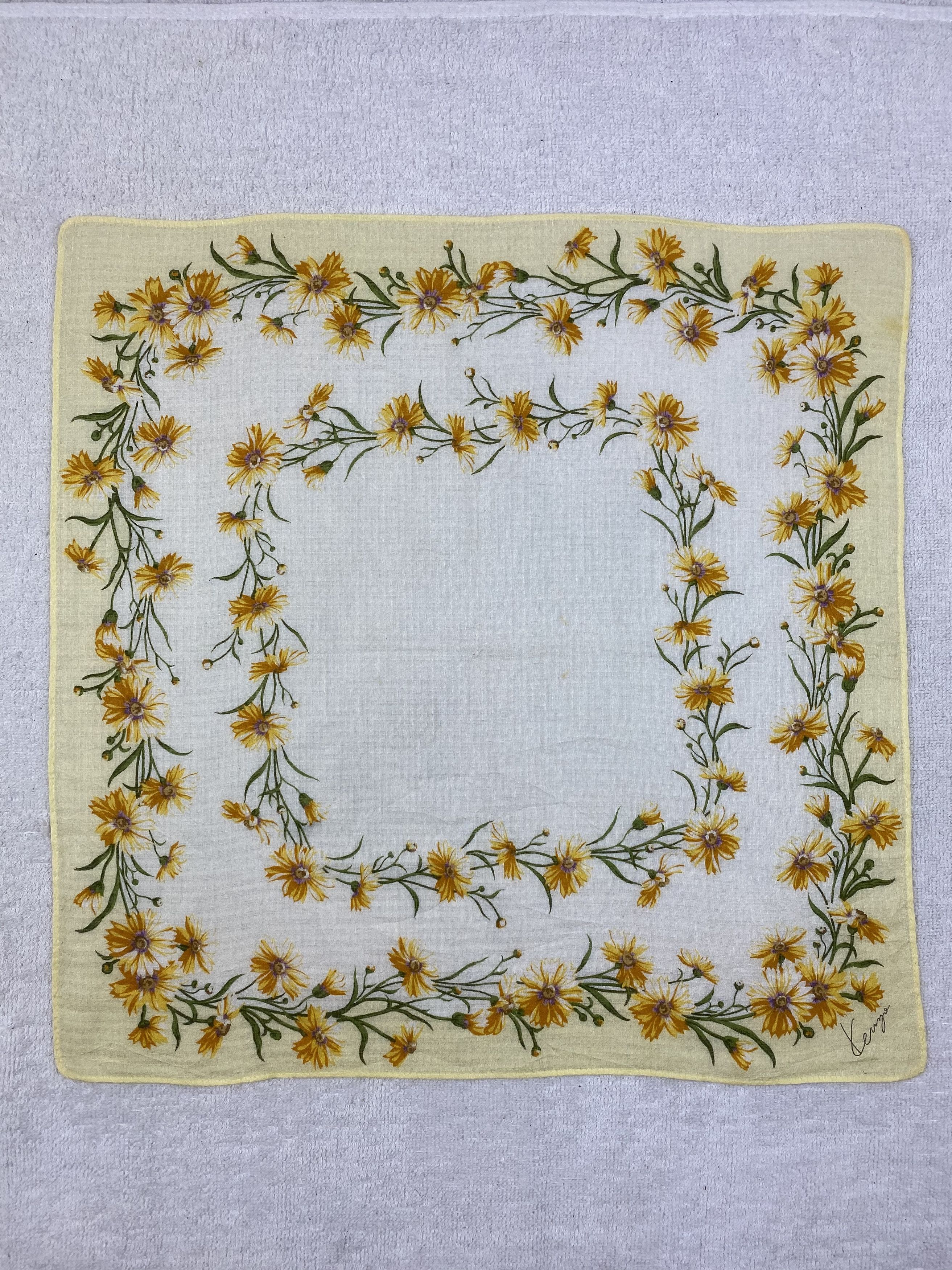 Kenzo × Vintage Kenzo Handkerchief / Bandana / Neckerchief Size ONE SIZE - 3 Thumbnail