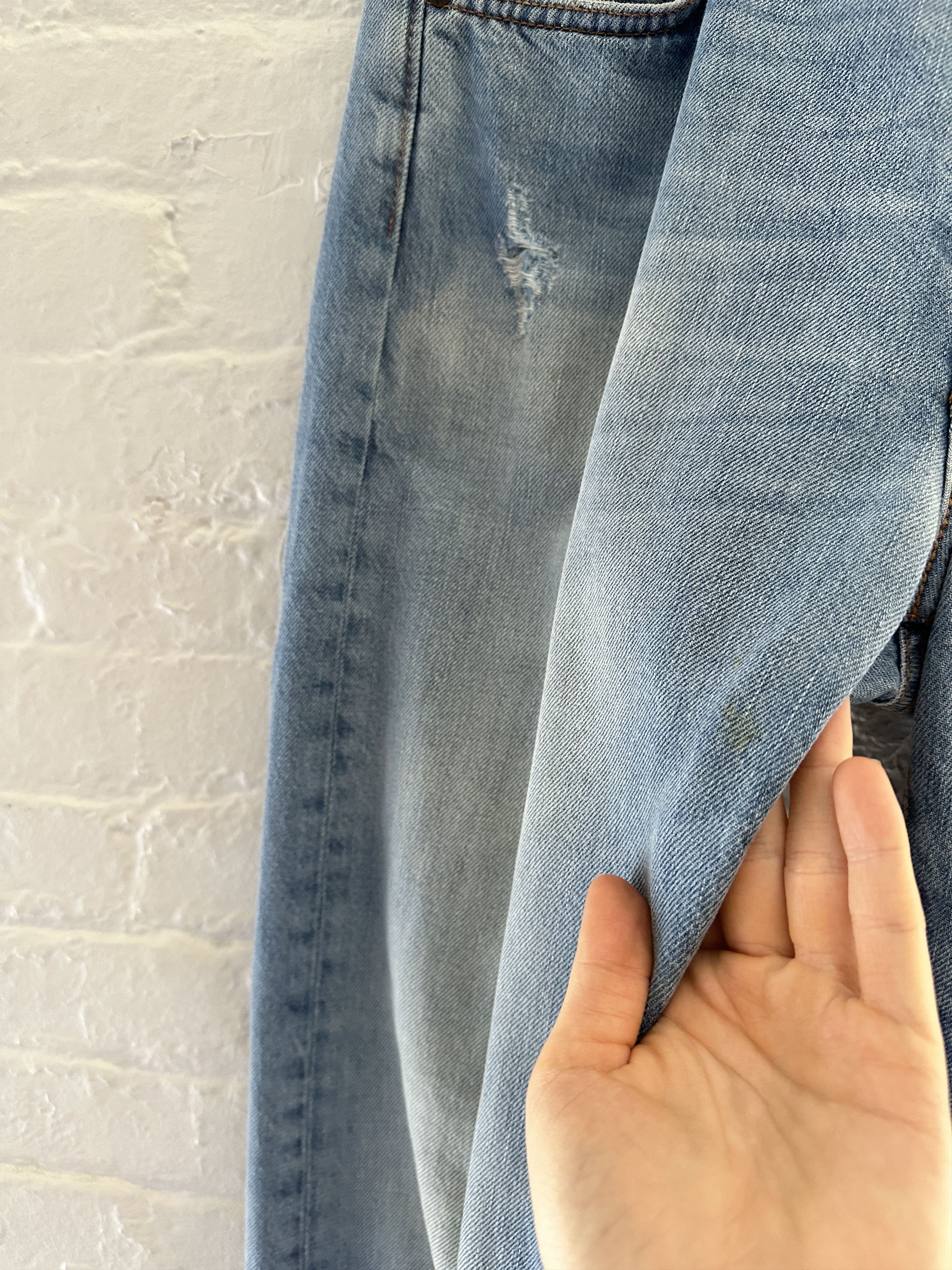 Acne Studios Acne Studios 1996 Light Blue Vintage Jeans Size US 34 / EU 50 - 4 Thumbnail