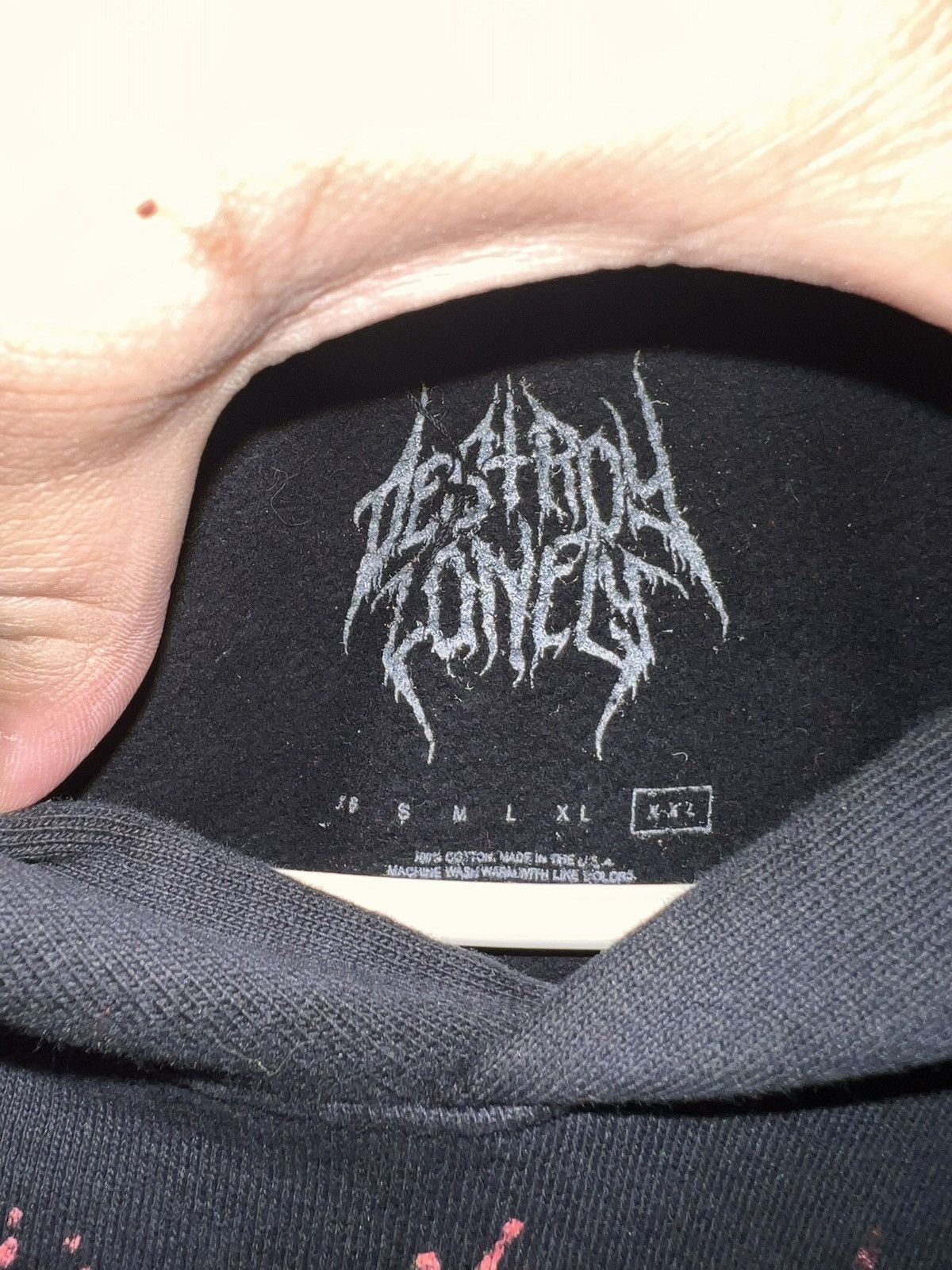 Destroy Lonely Destroy Lonely Love Last Forever Album Hoodie Size US XXL / EU 58 / 5 - 3 Thumbnail