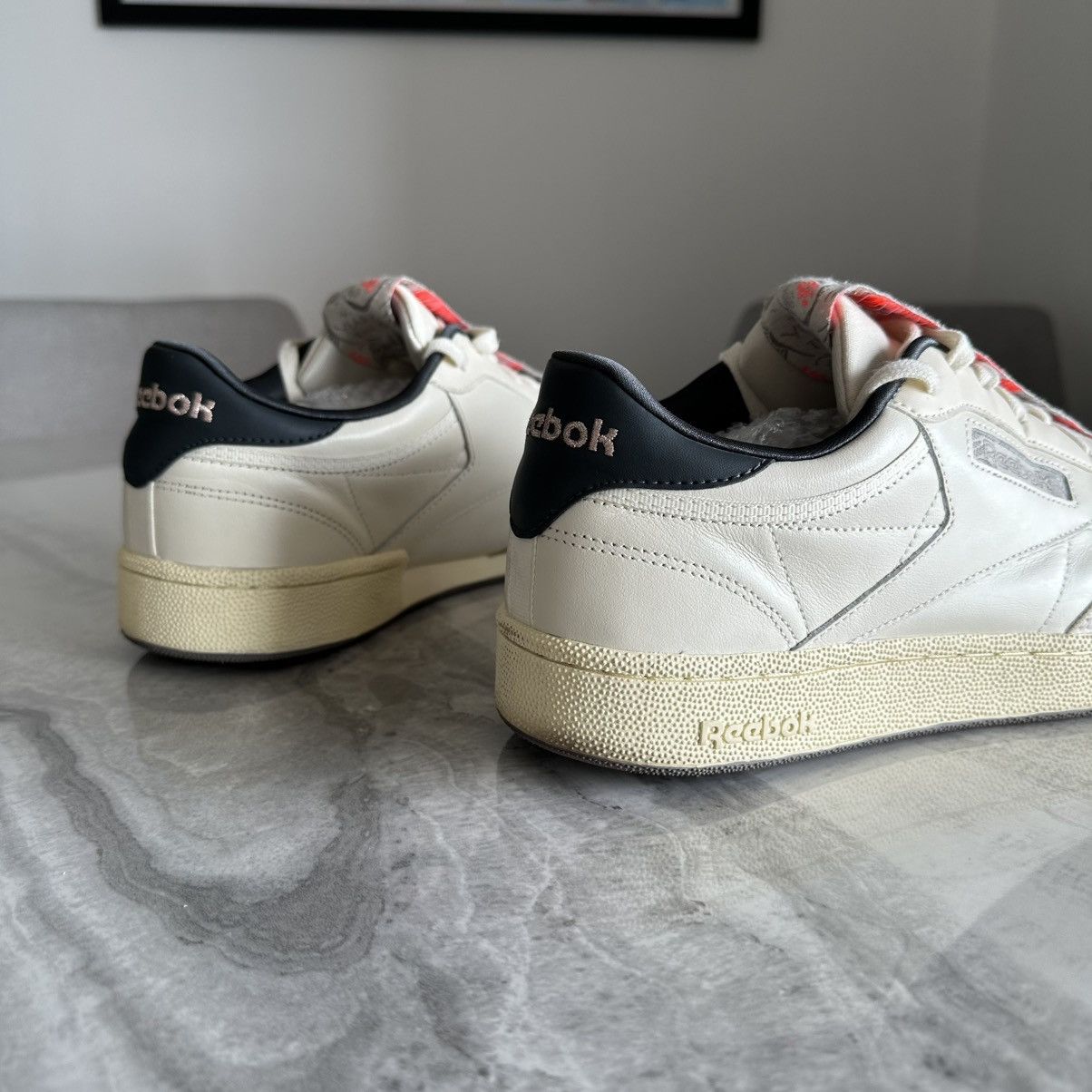Reebok Reebok Club C 85 Year of the Ox White Leather Sneakers Size US 13 / EU 46 - 7 Thumbnail
