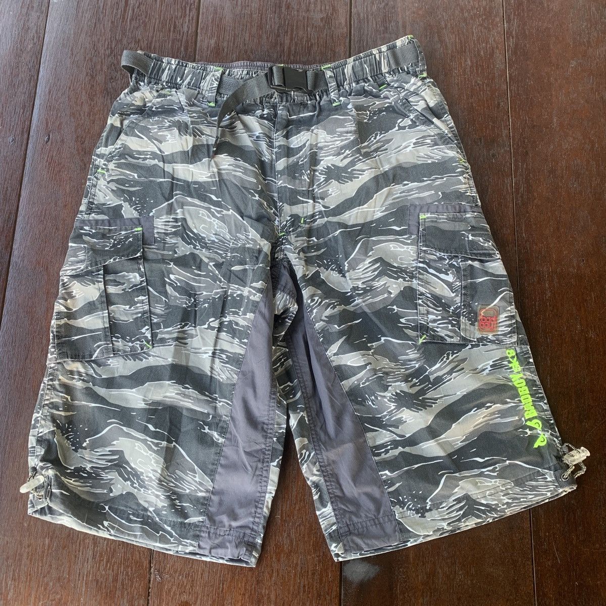 Revenge × Vintage Vintage Bad Boy sk8 skater tiger stripe cropped pants Size US 34 / EU 50 - 1 Thumbnail