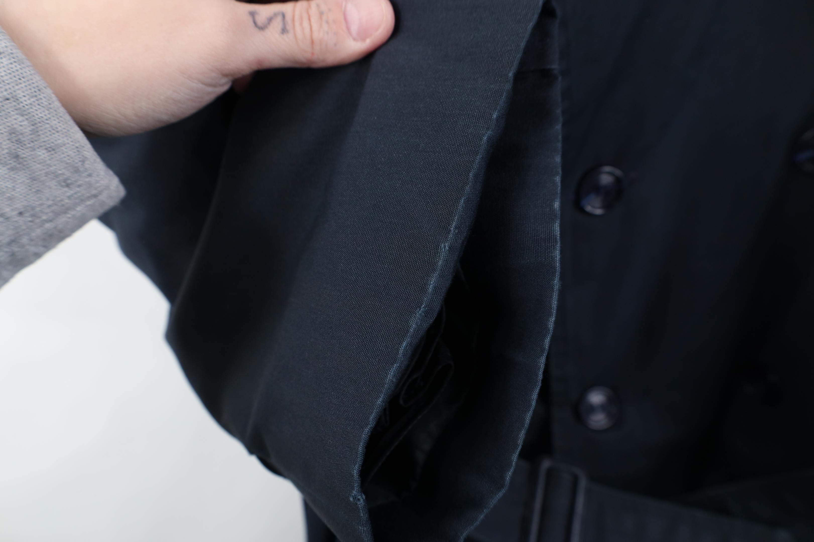 Vintage Vintage 60s Streetwear Lined Belted Trench Coat Rain Jacket Size US L / EU 52-54 / 3 - 9 Thumbnail