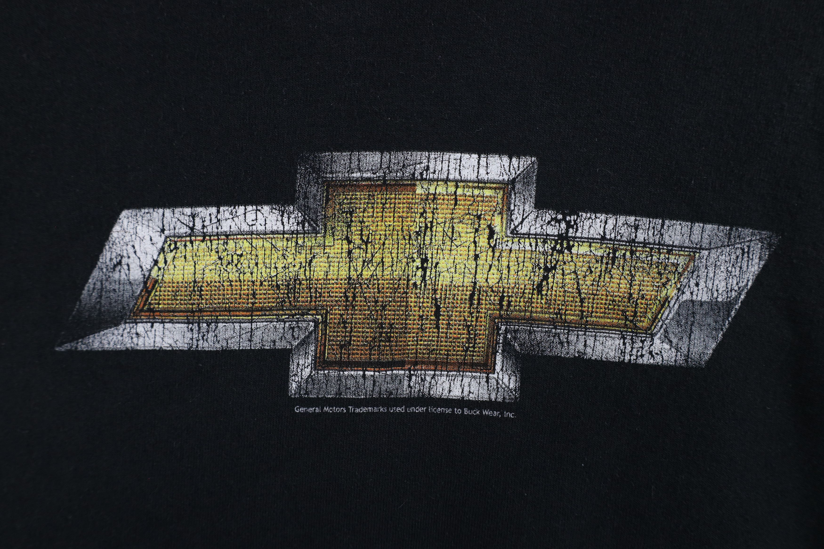 Vintage Vintage Y2K GM Chevrolet Big Logo Hoodie Sweatshirt Black Size US L / EU 52-54 / 3 - 4 Thumbnail