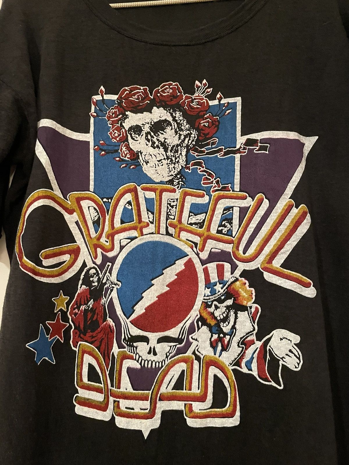 Vintage 1970’s Grateful Dead Skeleton Tee Size US M / EU 48-50 / 2 - 2 Thumbnail