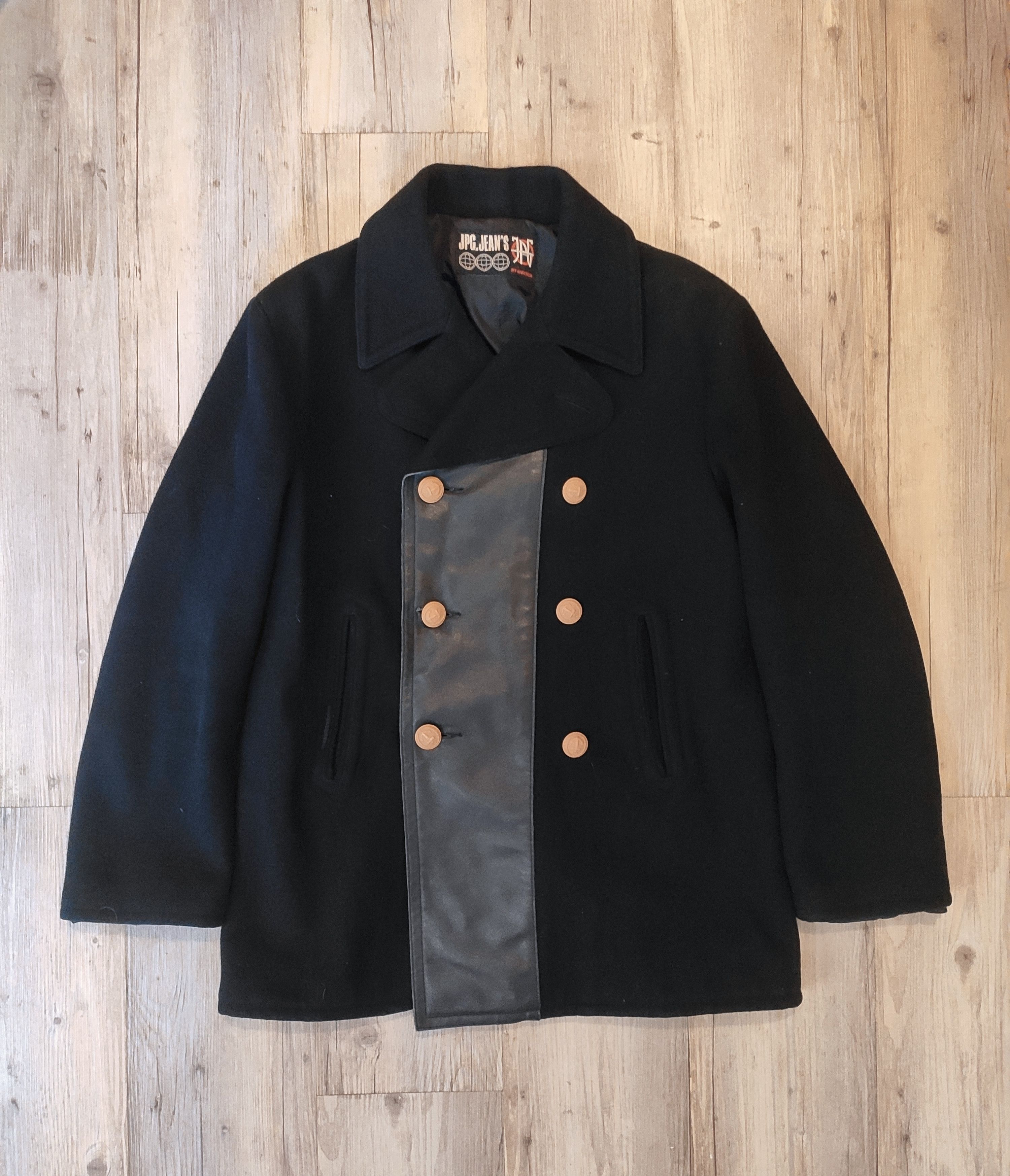 Jean Paul Gaultier Double breasted coat.Like Hermes or Martin Margiela Size US M / EU 48-50 / 2 - 4 Thumbnail