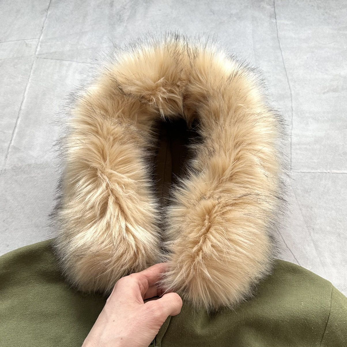 Y2K Paul Frank If Six Was Nine Vibe Fur Zip Hoodie Jacket