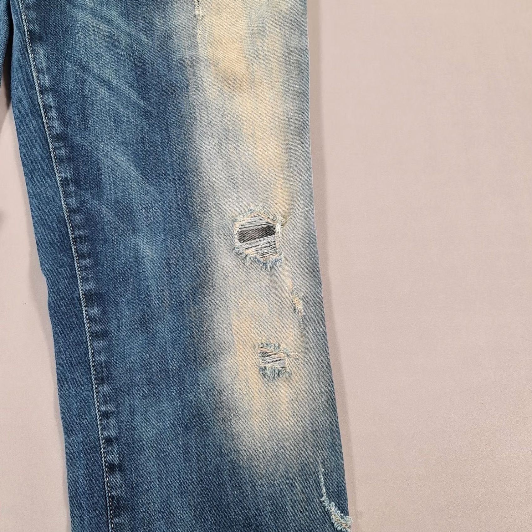 Diesel VINTAGE Diesel Womens Jeans Blue W31 L32 Grupee Super Slim Skinny Fit Low Rise 0826N Size 24" / US 00 / IT 34 - 6 Thumbnail