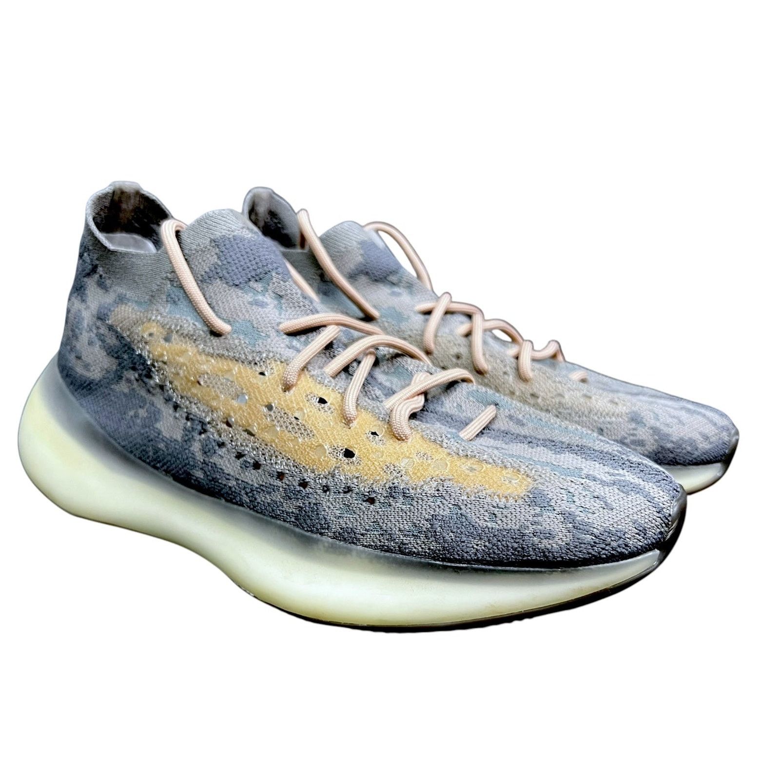 Yeezy Adidas Yeezy Boost 380 Blue Oat Non-Reflective Sneakers US11 Size US 11 / IT 41 - 1 Thumbnail