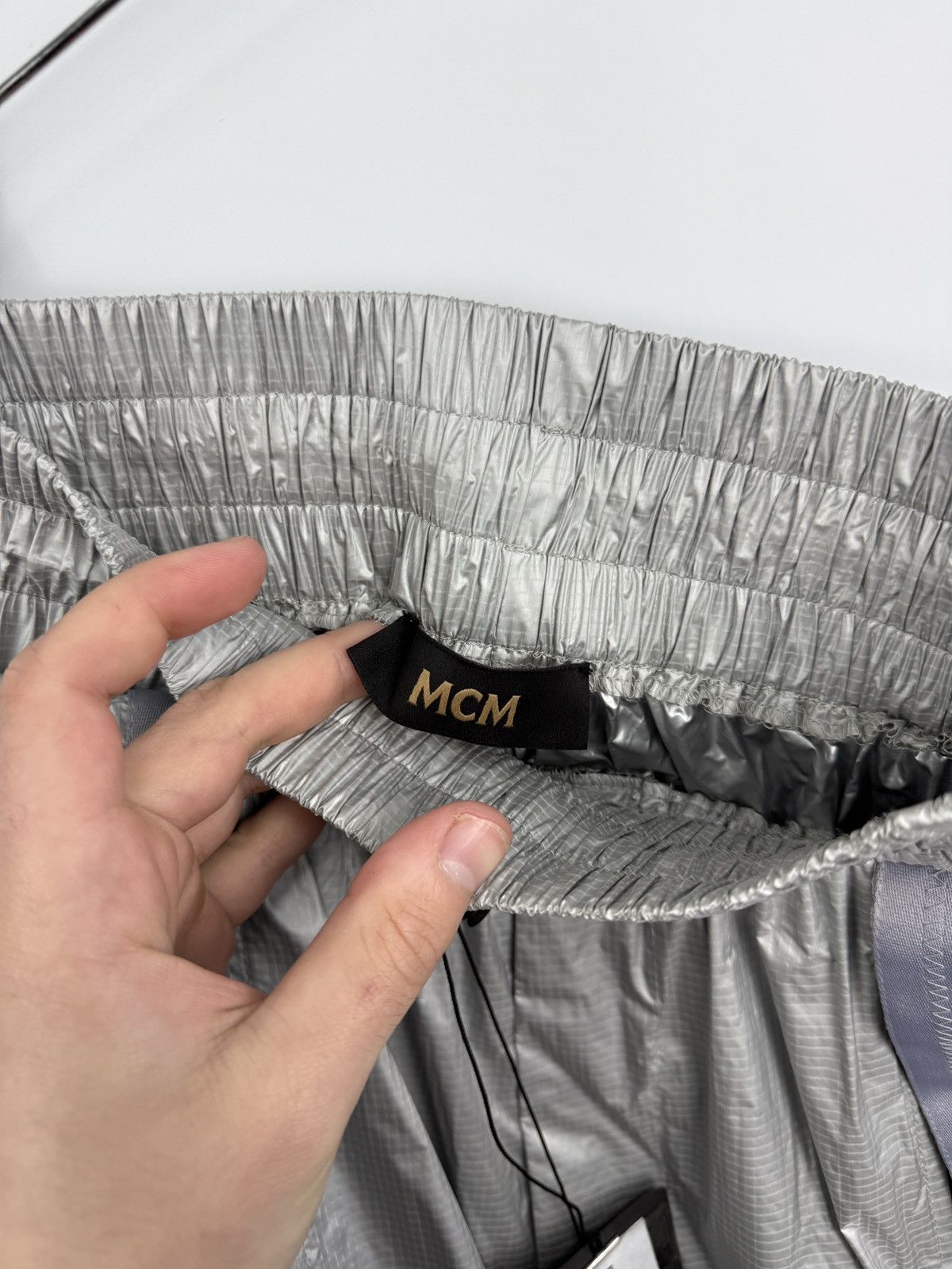 MCM ❗️NEW 🇮🇹 MCM 2/1 Convertible Cargo Pants Shorts Zip Off Unisex Size US 38 / EU 54 - 15 Thumbnail