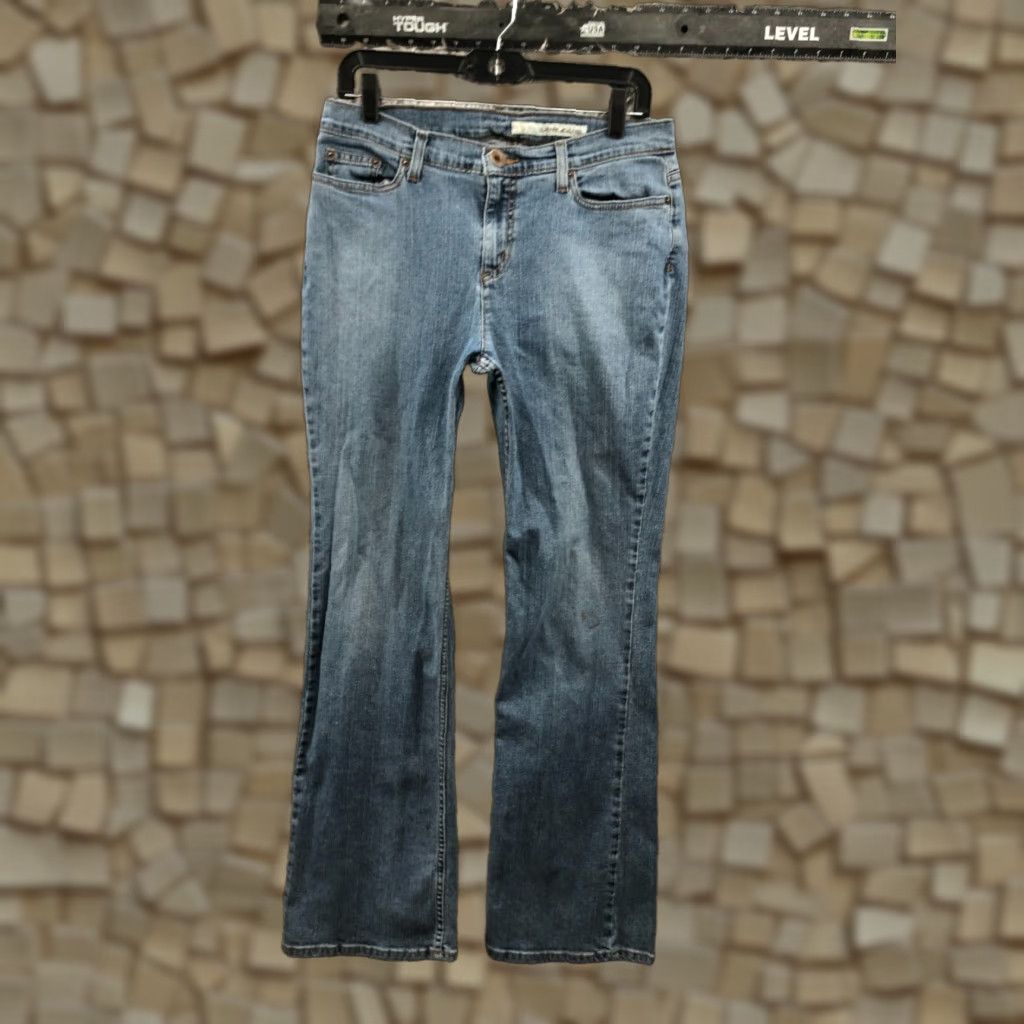 DKNY DKNY Jeans Bootcut Womens Size 10 Mid Rise Medium Wash Blue Denim Regular Inseam 31 in 5-Pocket Size 32" / US 10 / IT 46 - 1 Thumbnail