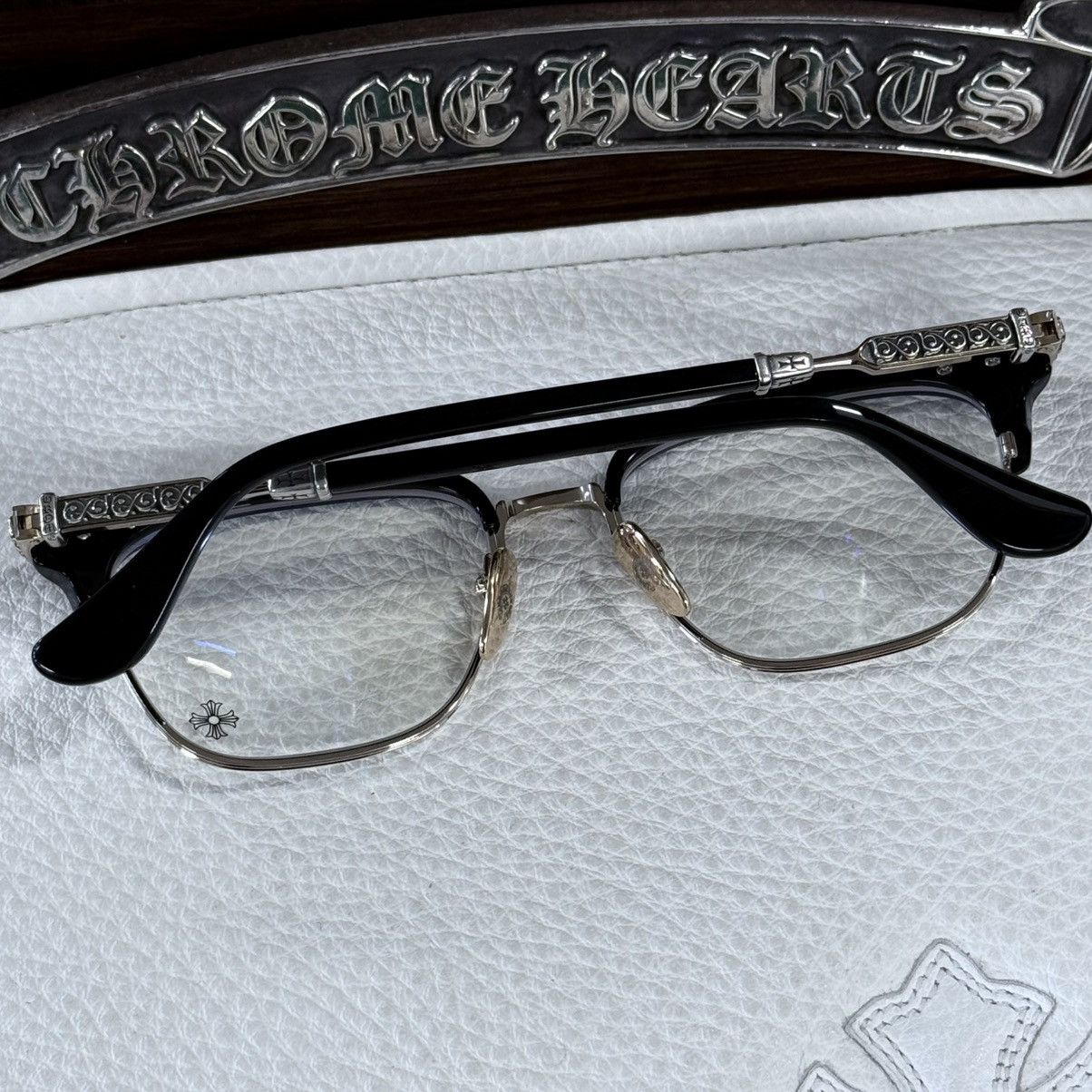 Chrome Hearts Chrome Hearts VERTICAL SMILE II Glasses Size ONE SIZE - 2 Thumbnail