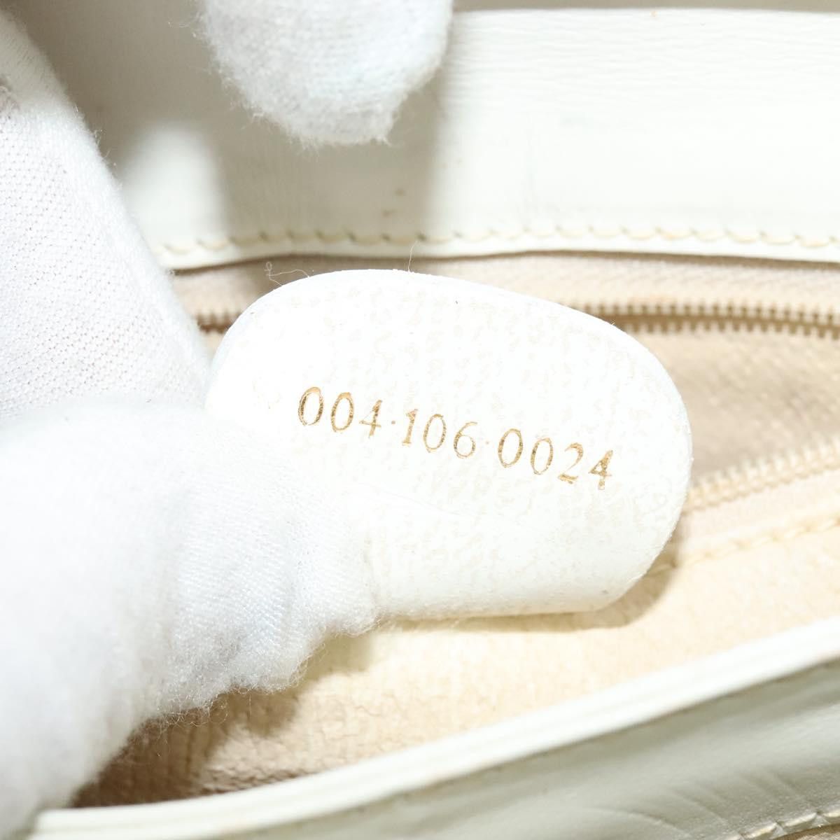 Gucci GUCCI Micro GG Supreme Shoulder Bag Pvc White Gold 004 106 Size ONE SIZE - 22 Thumbnail
