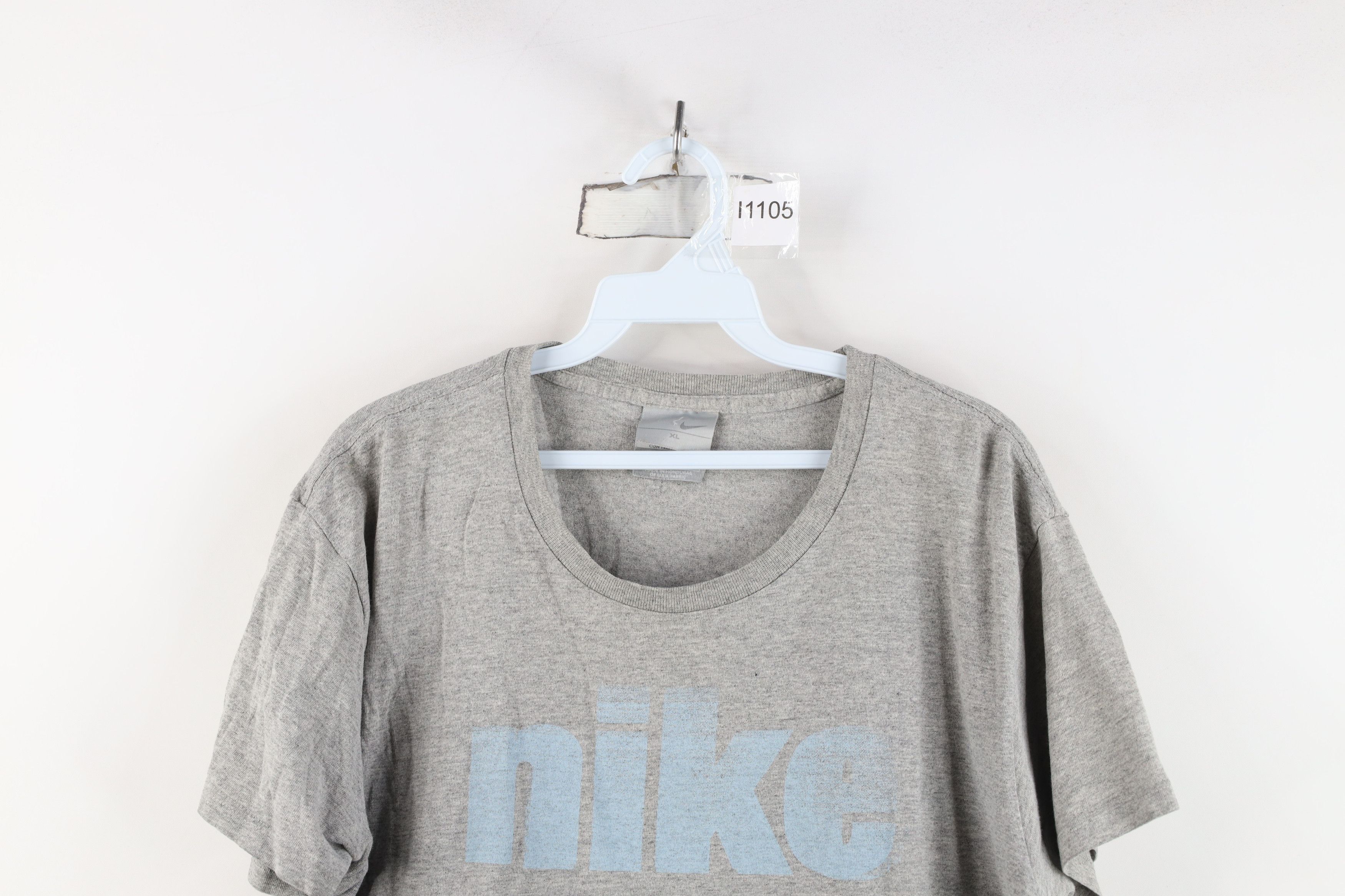 Nike Vintage Y2K Nike Spell Travis Scott Center Swoosh T-Shirt Size XL / US 12-14 / IT 48-50 - 2 Thumbnail