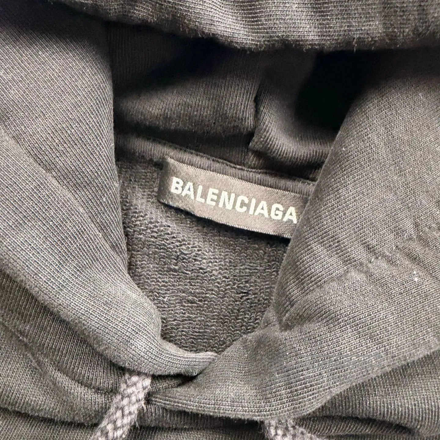 Balenciaga balenciaga logo hoodie in black size m. Size US M / EU 48-50 / 2 - 3 Thumbnail