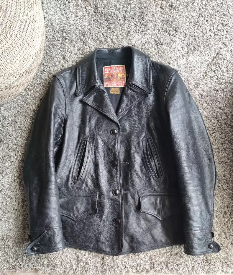 Freewheelers FREEWHEELERS size 36 Old Dispatcher Black jacket Size US M / EU 48-50 / 2 - 1 Thumbnail