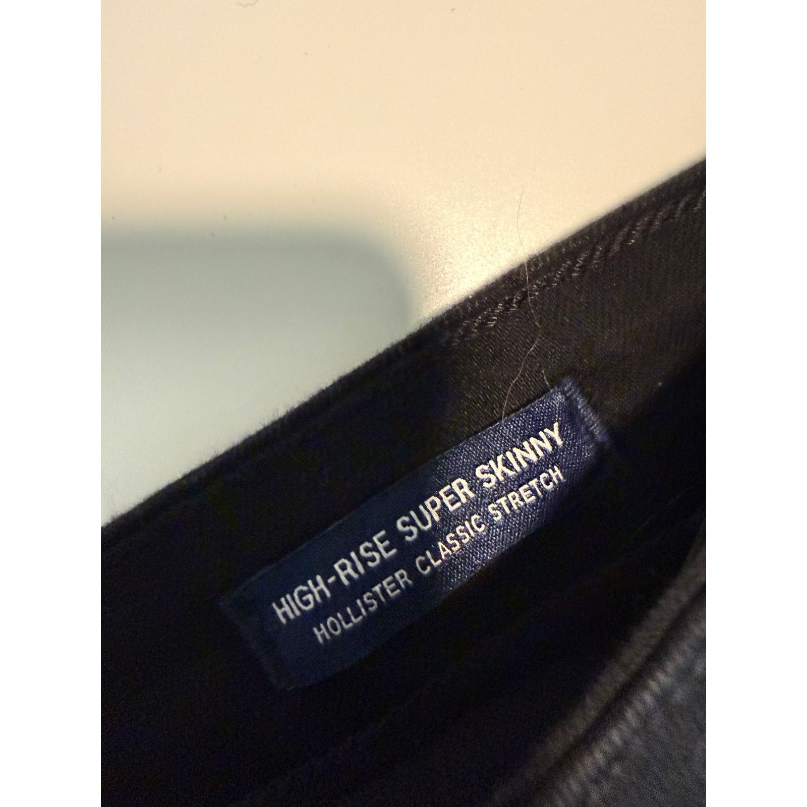 Hollister Black Hollister High-Rise Super Skinny Women Jeans - E011 Size 28" / US 6 / IT 42 - 6 Thumbnail