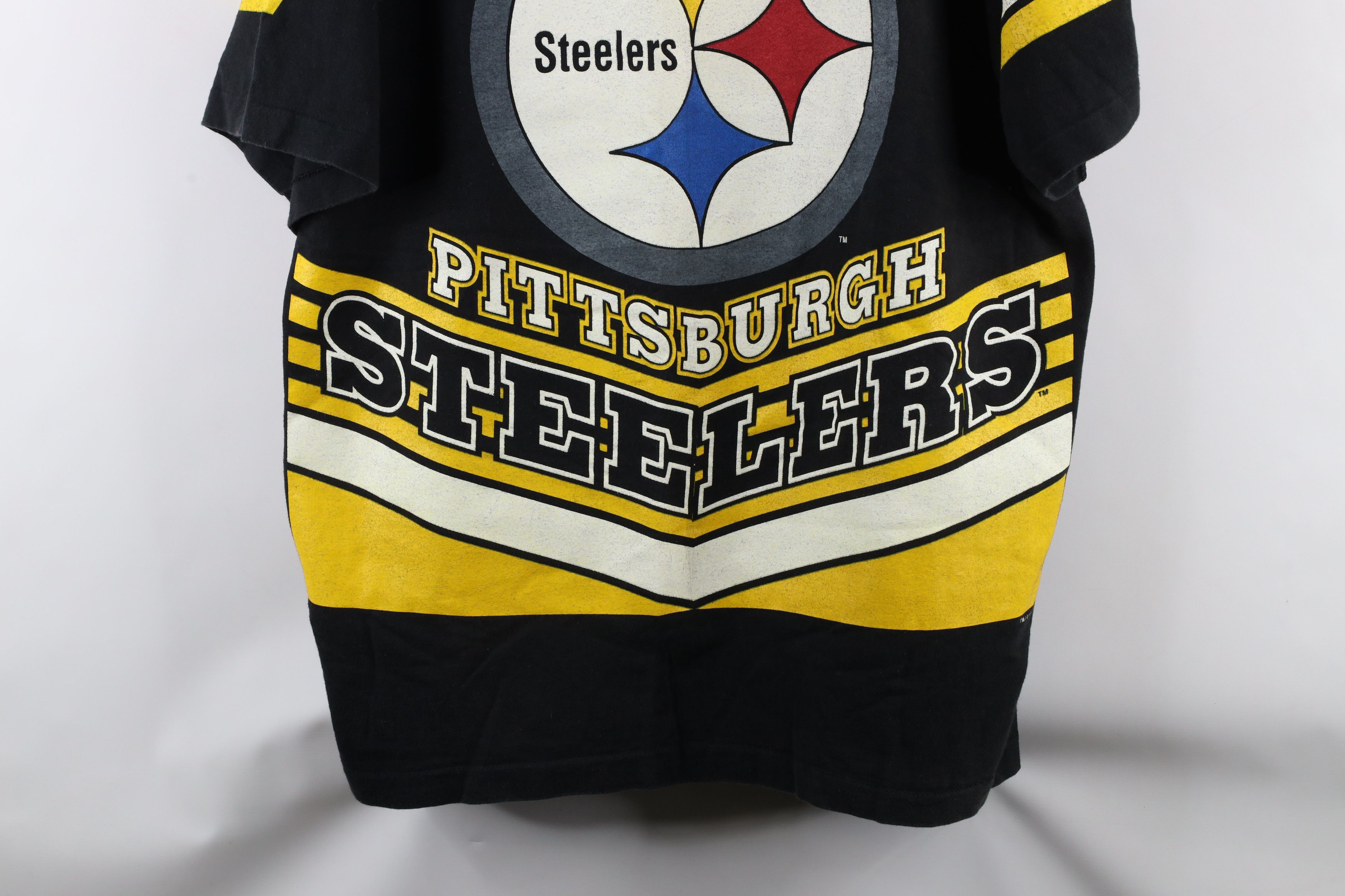 Vintage Vintage 90s Print Pittsburgh Steelers Football T-Shirt USA Size US XXL / EU 58 / 5 - 3 Thumbnail