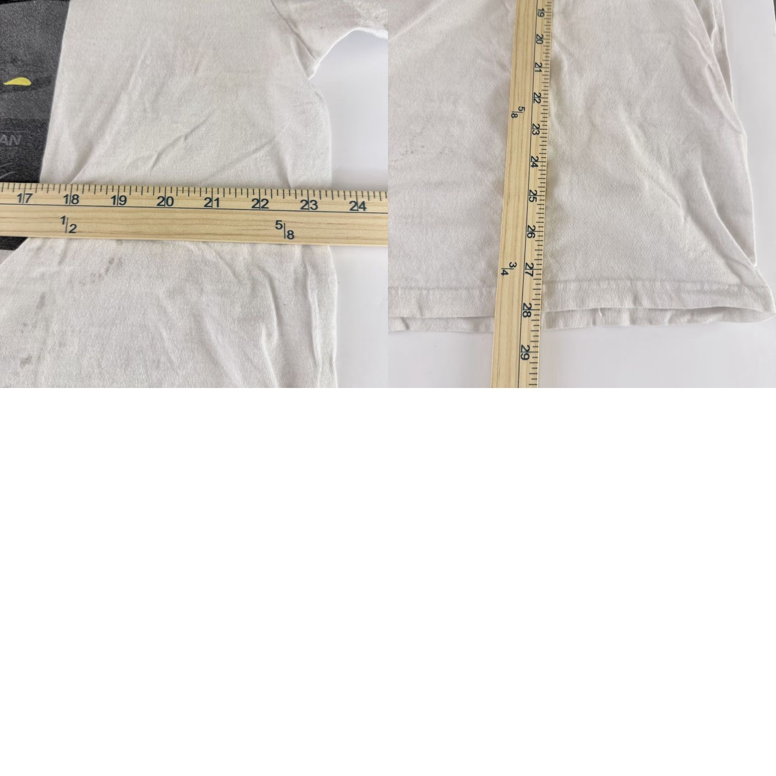 Jordan Brand Air Jordan Retro 4 Lightning T-Shirt White Men XL Size US XL / EU 56 / 4 - 8 Thumbnail
