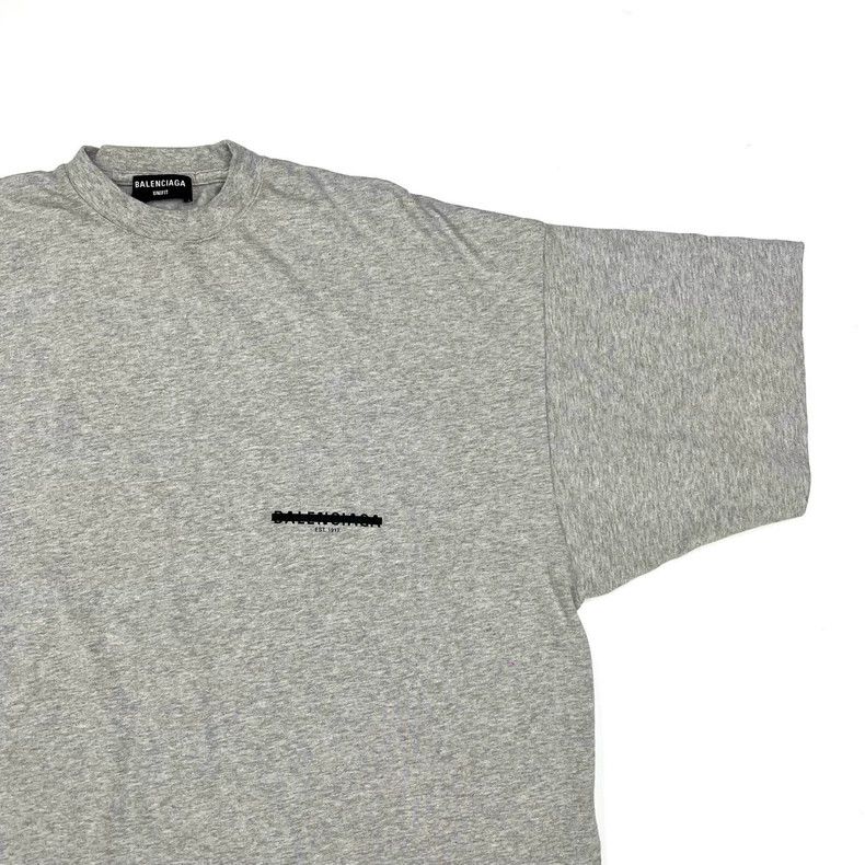 Balenciaga Balenciaga Gray front and back letters logo delete line ta Size US S / EU 44-46 / 1 - 4 Thumbnail