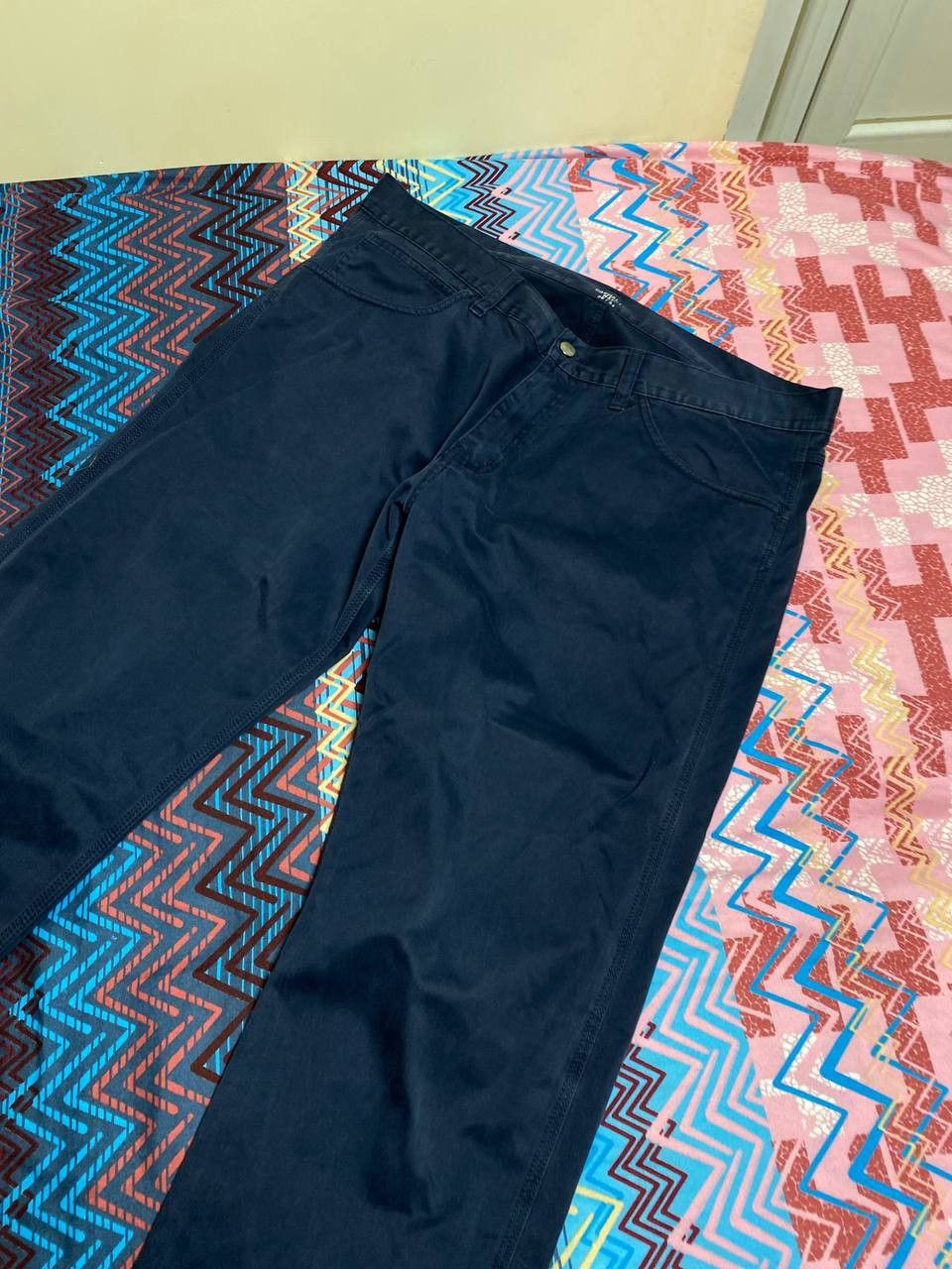 Carhartt × Vintage Wrangler Riggs vintage carpenter pant carhartt hype Size US 38 / EU 54 - 13 Thumbnail