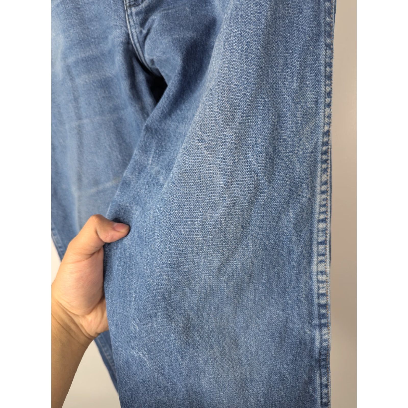 Wrangler VINTAGE Wrangler Jeans Men's 36x34 Cowboy Cut Bootcut Distressed 13MWZ Western Workwear Jeans Size US 36 / EU 52 - 7 Thumbnail