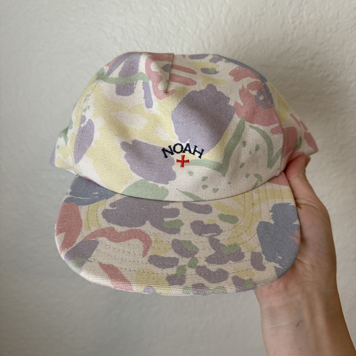 Noah Noah NY Canvas Twill All Over Print Logo Hat Cap SnapBack Size ONE SIZE - 1 Thumbnail