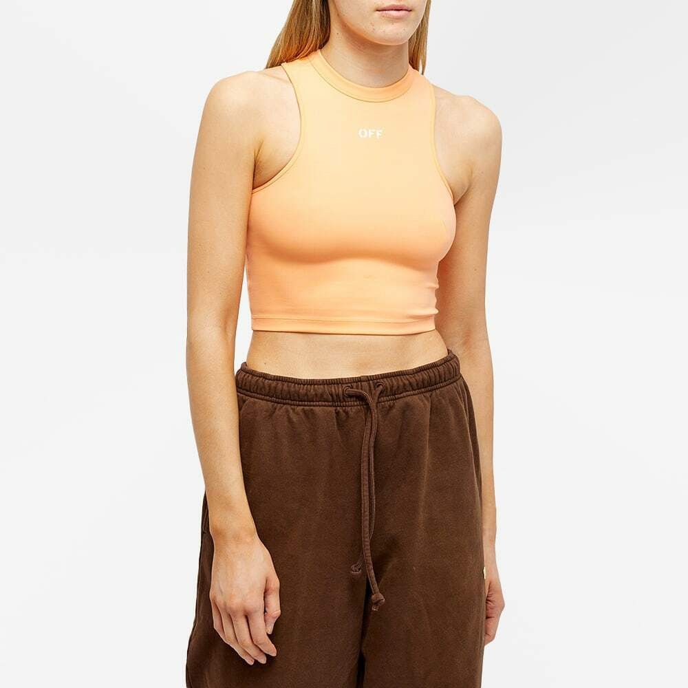 Off-White o1y1125 Crop Top in Orange Size XS / US 0-2 / IT 36-38 - 2 Thumbnail