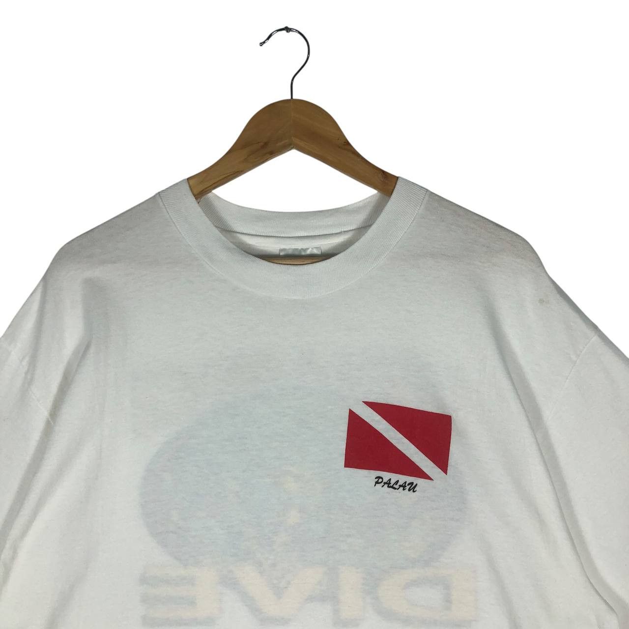 Hanes Vintage Hanes Palau Men T-shirt Size US XL / EU 56 / 4 - 2 Thumbnail