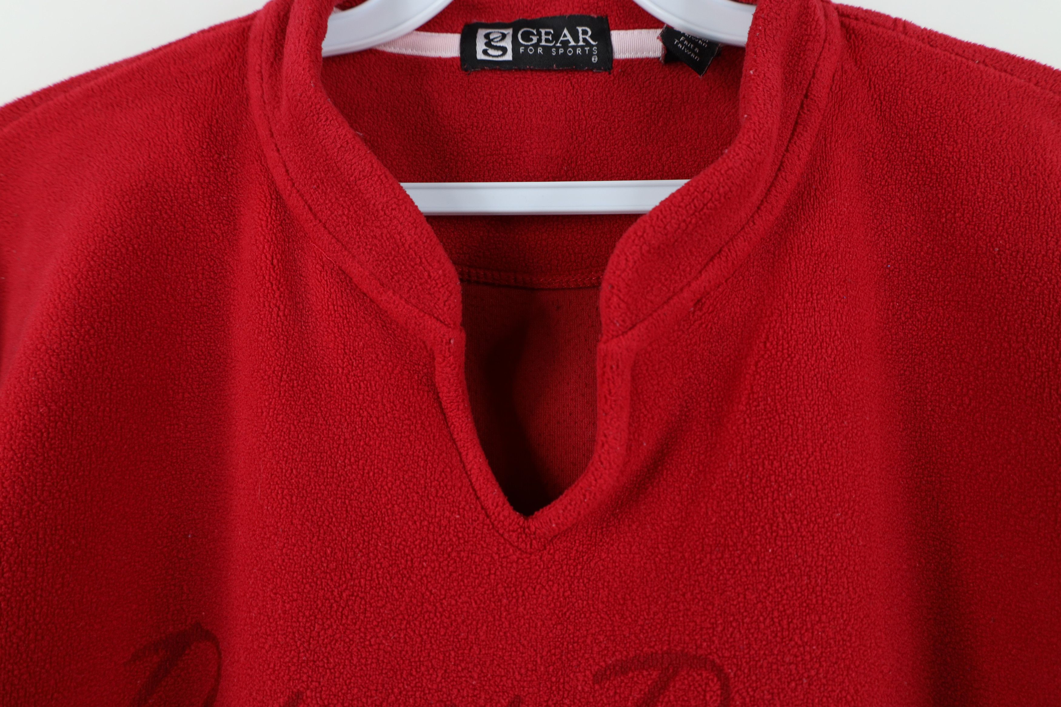 Vintage Vintage 90s Y2K Detroit Pistons Basketball Fleece Sweater Size XL / US 12-14 / IT 48-50 - 6 Thumbnail